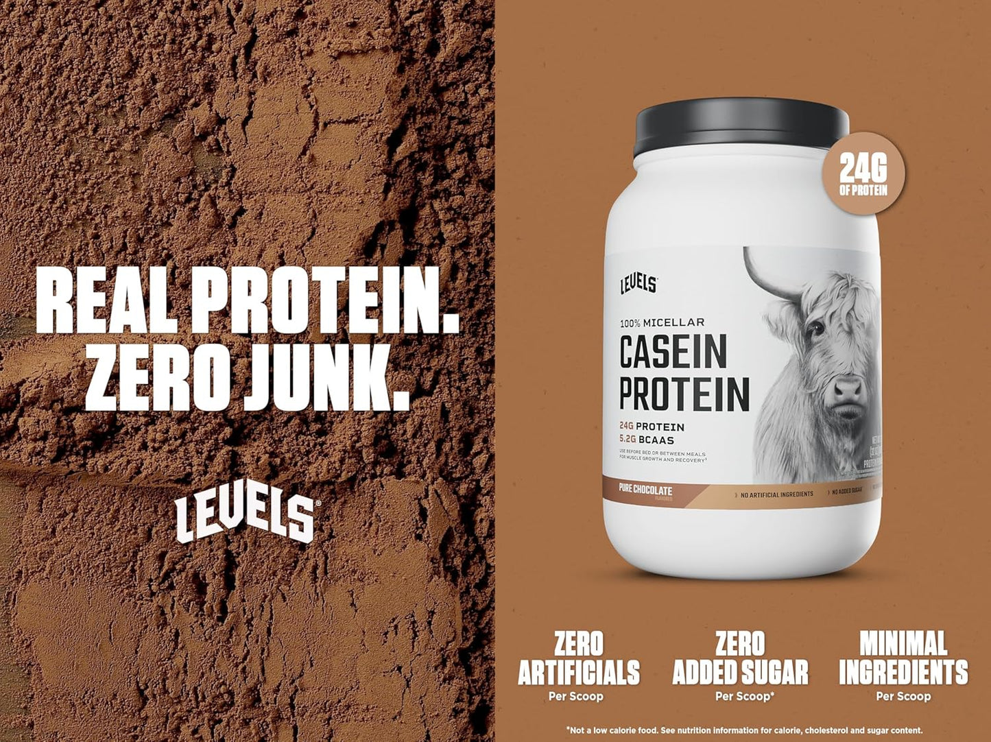 levels-nutrition-100-micellar-casein-protein-powder---hormone-free-chocolate-flavor---2lb-jar---premium-quality-supplement-for-muscle-recovery-and-growth-2