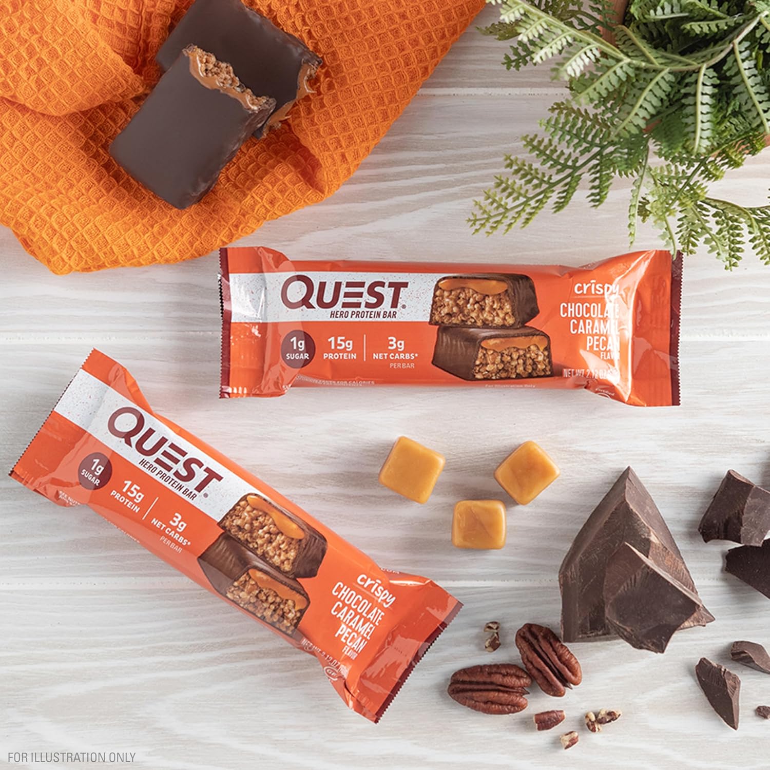 quest-nutrition-crispy-chocolate-caramel-pecan-protein-bar---15g-protein-low-sugar-gluten-free-keto-friendly---12-count-4