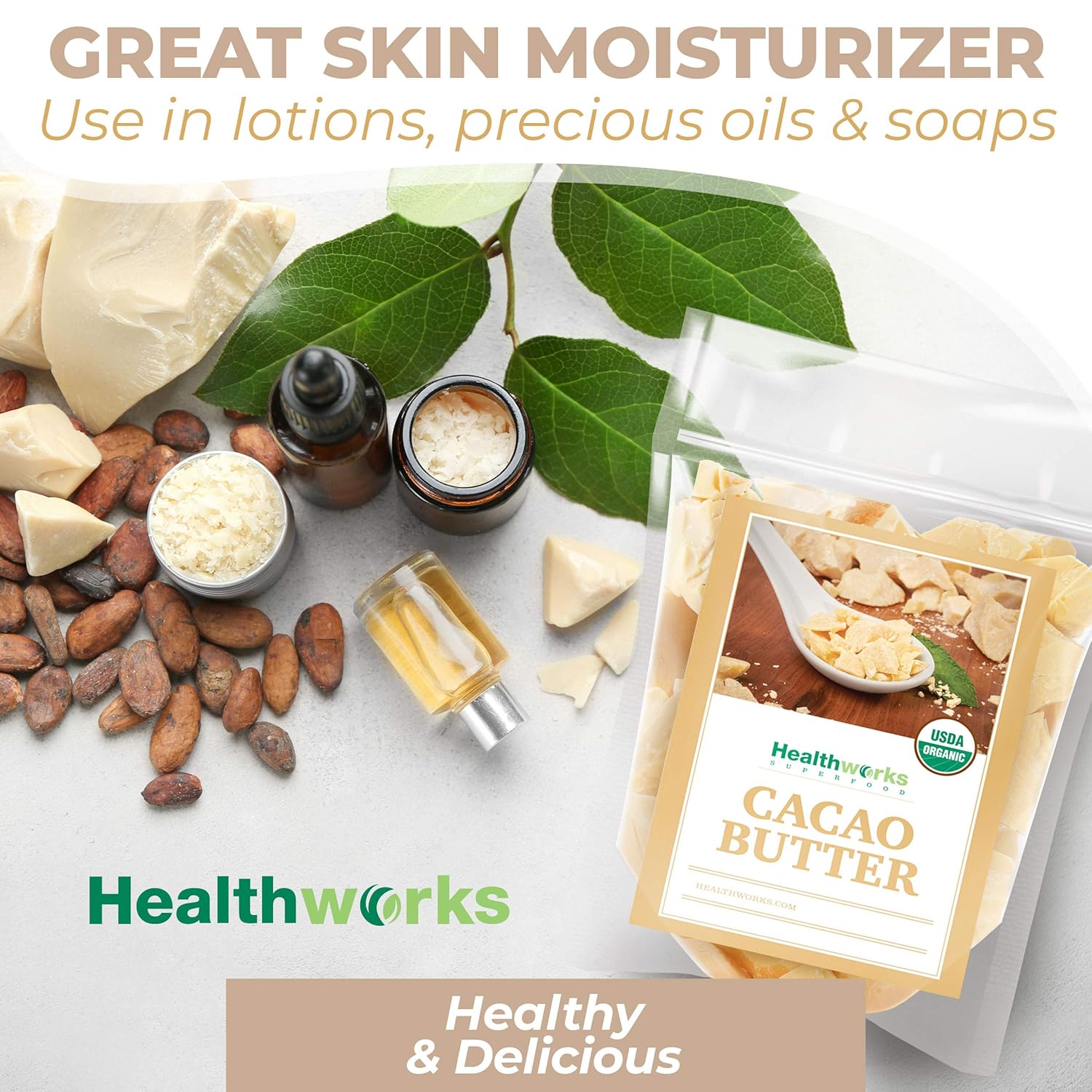 organic-16-oz-cacao-butter-from-peru---non-deodorized-cocoa-sugar-free-keto-vegan-superfood-antioxidant-rich-non-gmo-7