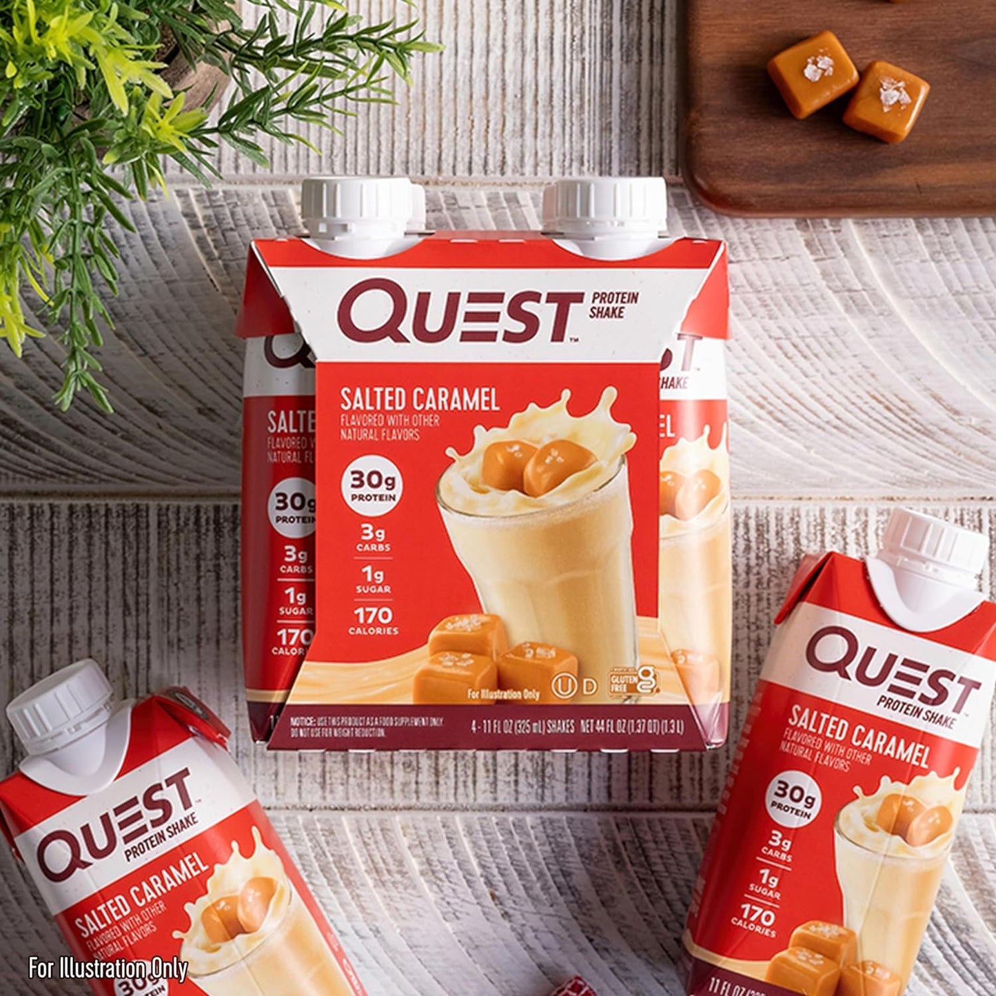 quest-nutrition-salted-caramel-protein-shake---30g-protein-3g-net-carbs-gluten-free-keto-friendly---11-floz-4-count-pack-of-3---ready-to-drink-5