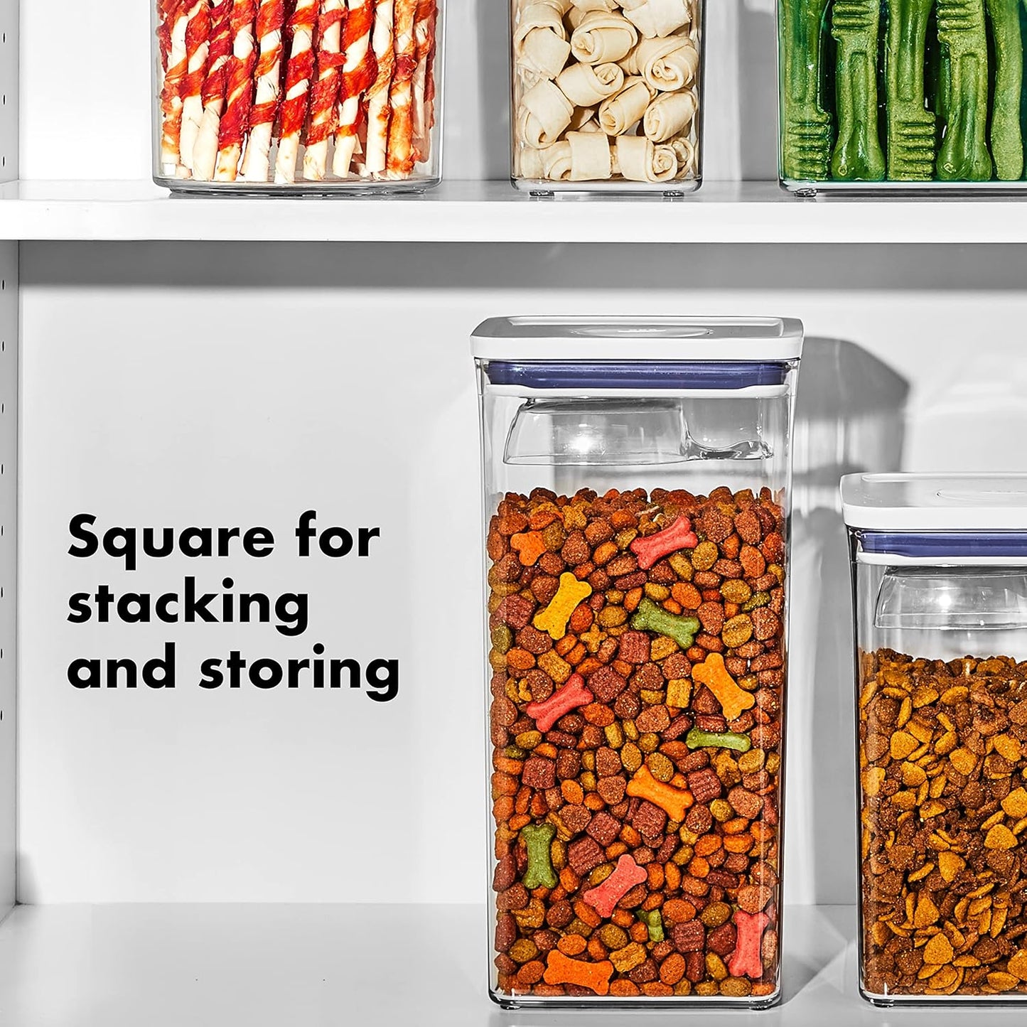 60-qt-oxo-good-grips-pet-pop-container-with-scoop-airtight-food-storage-for-dogs-cats-bpa-free-clear-design-holds-up-to-65lbs-dog-food-or-45lbs-cat-food-6