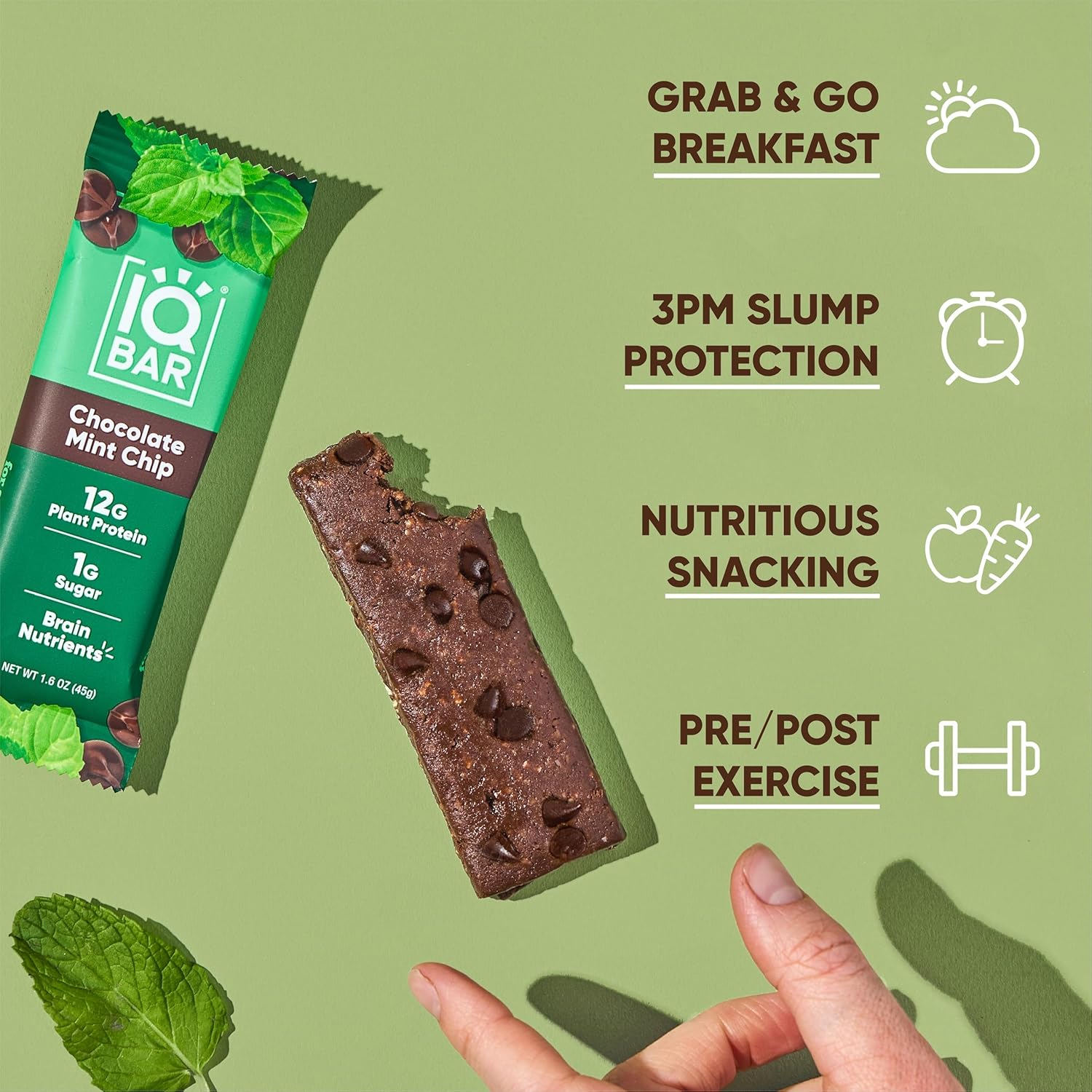 chocolate-mint-chip-iqbar-plant-protein-bars---12-count-low-carb-gluten-free-high-fiber-vegan-snacks-with-low-sugar---brain-and-body-boosting-meal-replacement-7