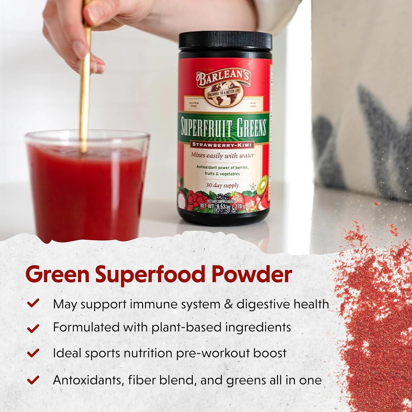 barleans-strawberry-kiwi-superfruit-greens-powder---daily-fruits-and-veggies-supplement---antioxidant-blend-and-fiber-smoothie-mix---952-oz-3