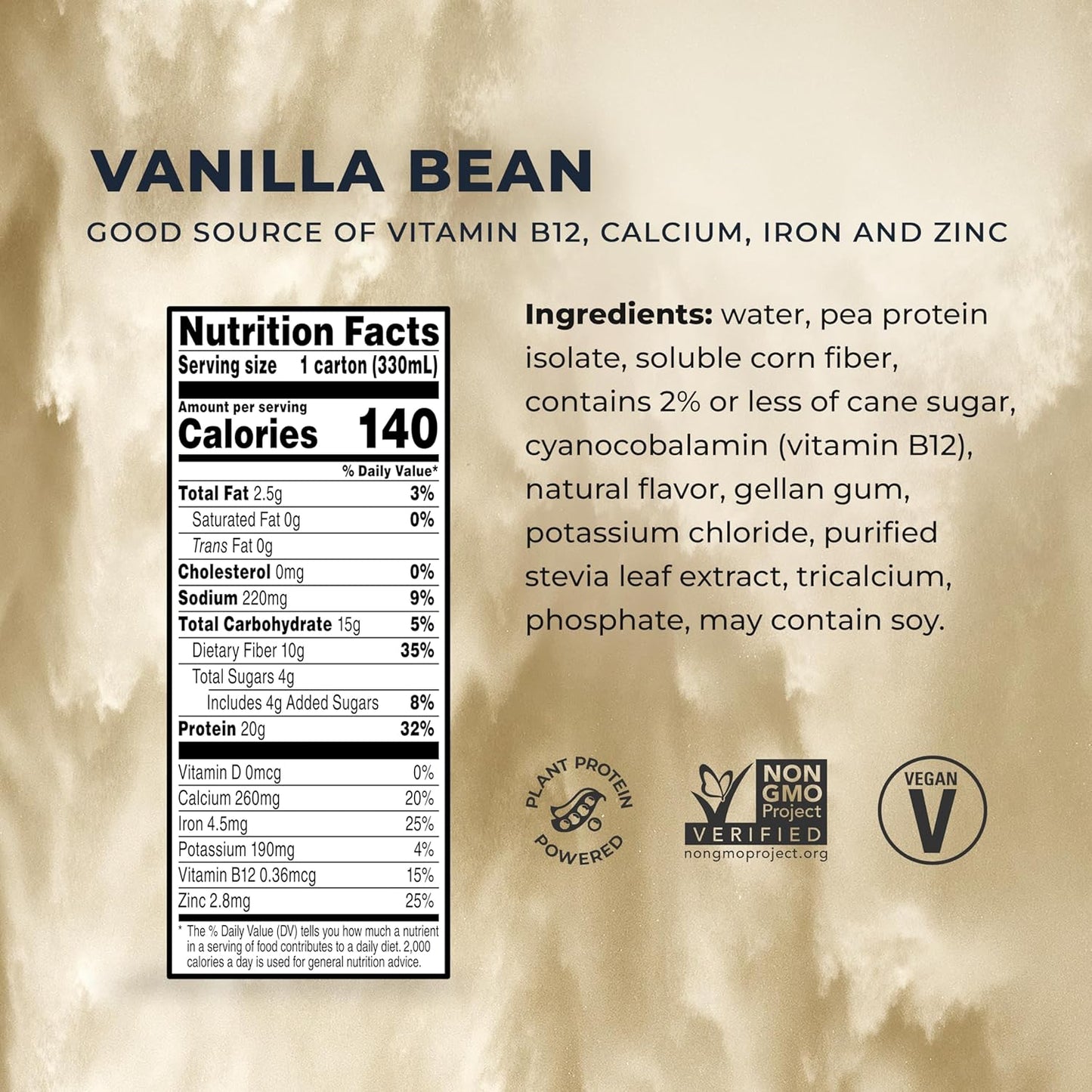 plant-based-protein-shake-vanilla-bean-flavor-20g-vegan-protein-dairy-free-no-artificial-sweeteners-non-gmo-10g-fiber-11-fl-oz-pack-of-12---evolve-4