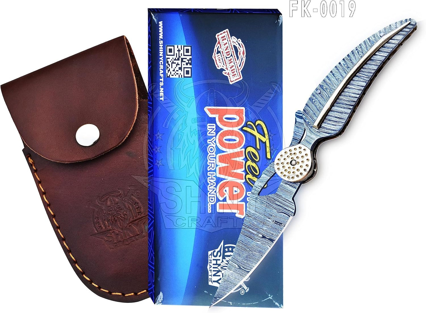 damascus-hunting-knife-with-leather-sheath-for-men---pocket-knife-with-otf-design---tactical-everyday-carry-knife-for-shiny-crafts-fk-19-6