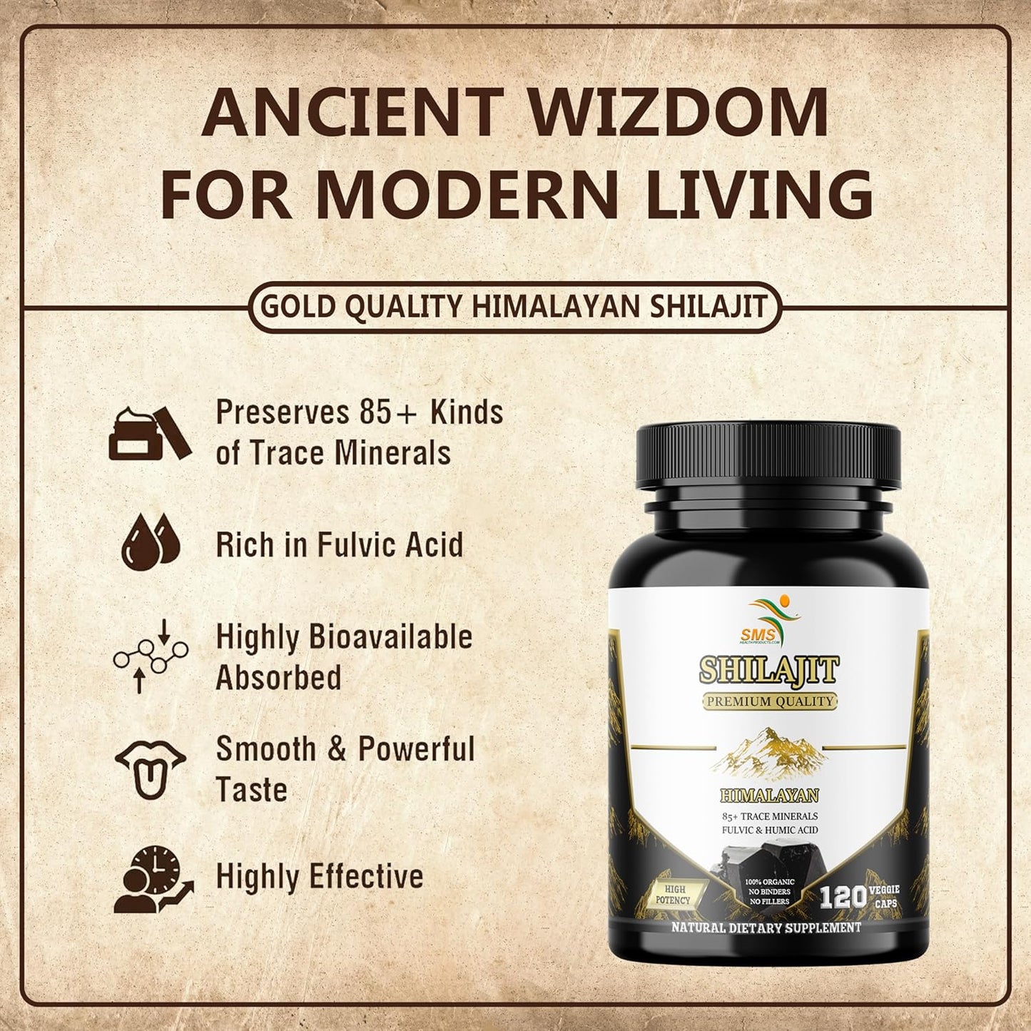 organic-shilajit-capsules---pure-himalayan-fulvic-acid-supplement-with-85-trace-minerals---1000mg-extract-per-serving-120-count---no-fillers-or-binders---sms-health-products-2