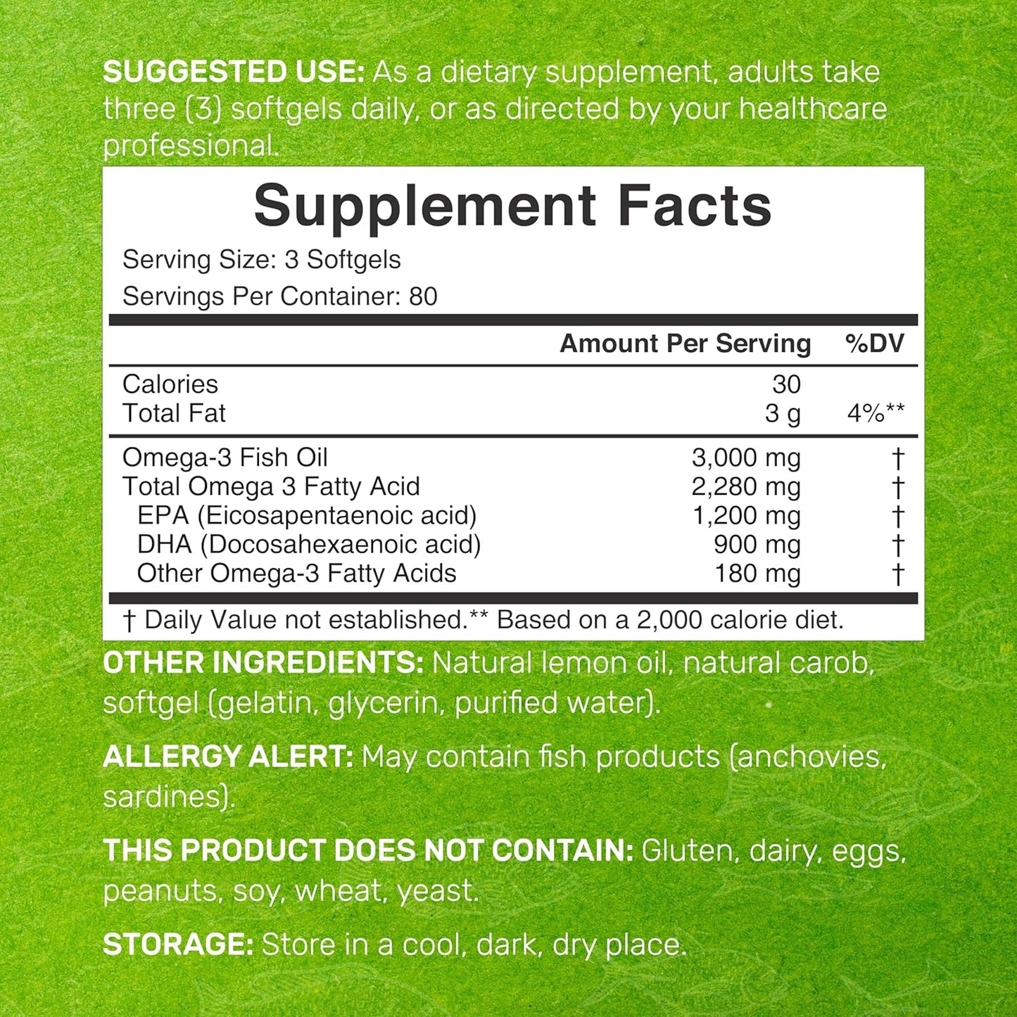 omega-3-fish-oil-supplements---3000mg-per-serving-240-softgels---epa-1200mg-dha-900mg---lemon-flavored-wild-caught---brain-heart-support---non-gmo-mercury-free-2