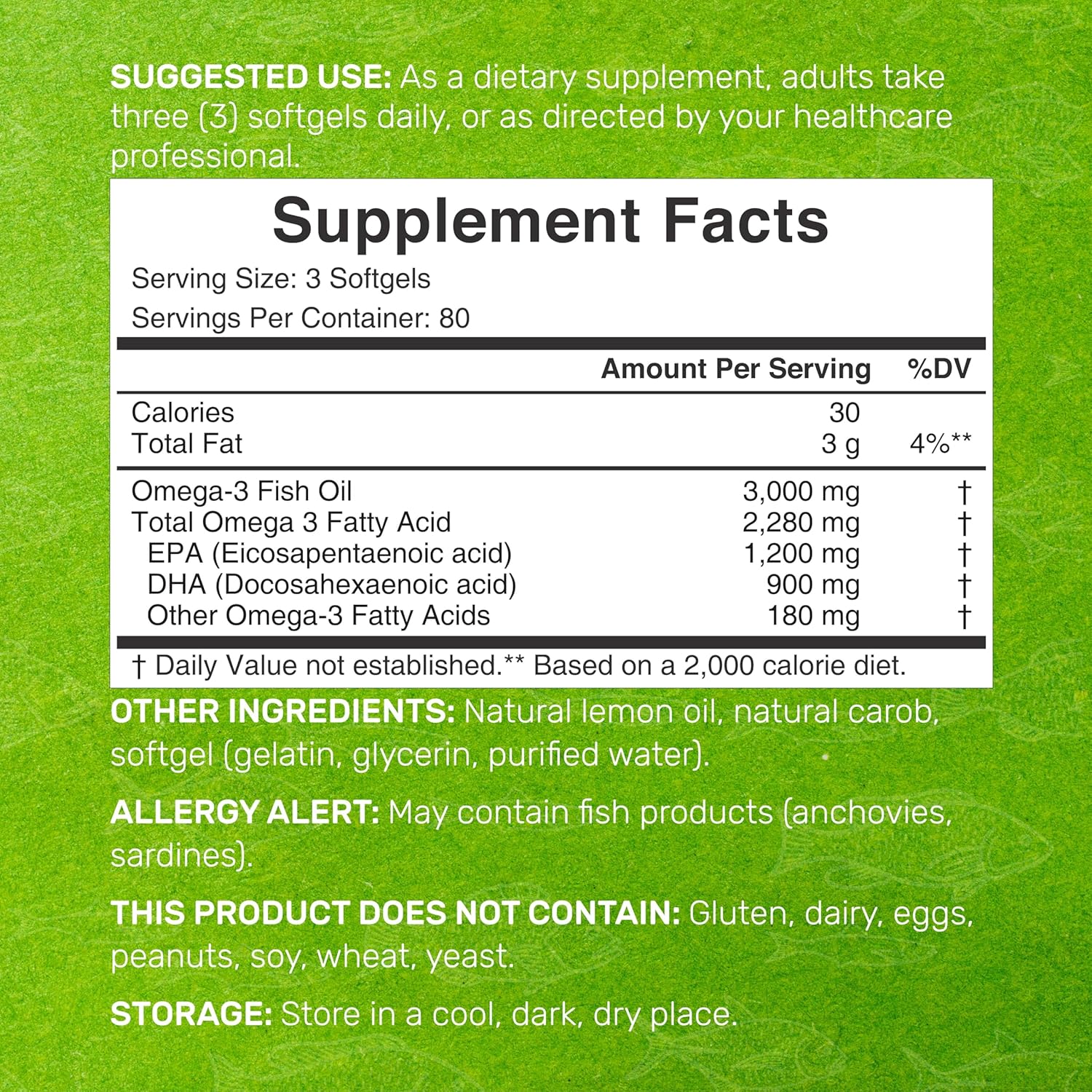omega-3-fish-oil-supplements---3000mg-per-serving-240-softgels---epa-1200mg-dha-900mg---lemon-flavored-wild-caught---brain-heart-support---non-gmo-mercury-free-2