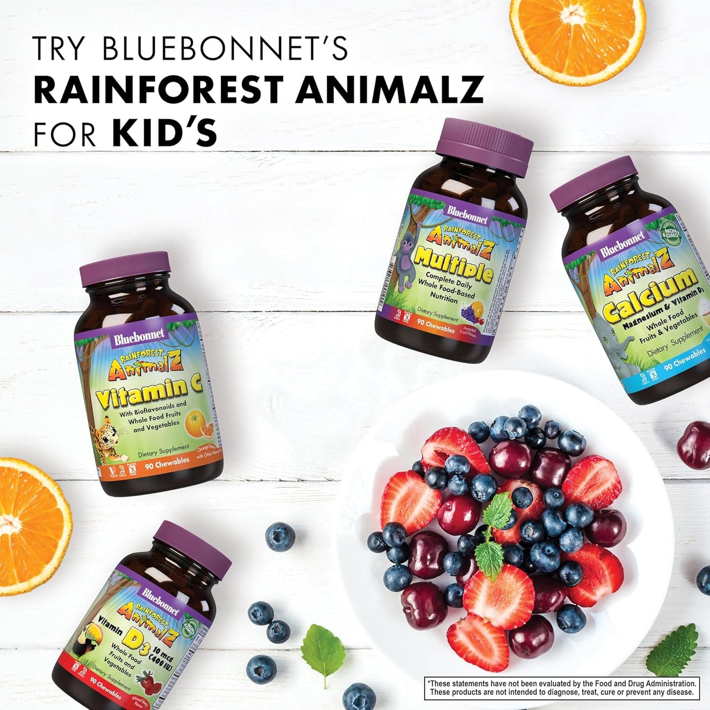 bluebonnet-nutrition-rainforest-animalz-kids-multivitamin---180-chewable-tablets-whole-food-based-vitamin-c-d3-iron---gluten-free-milk-free-kosher---mixed-flavor-8