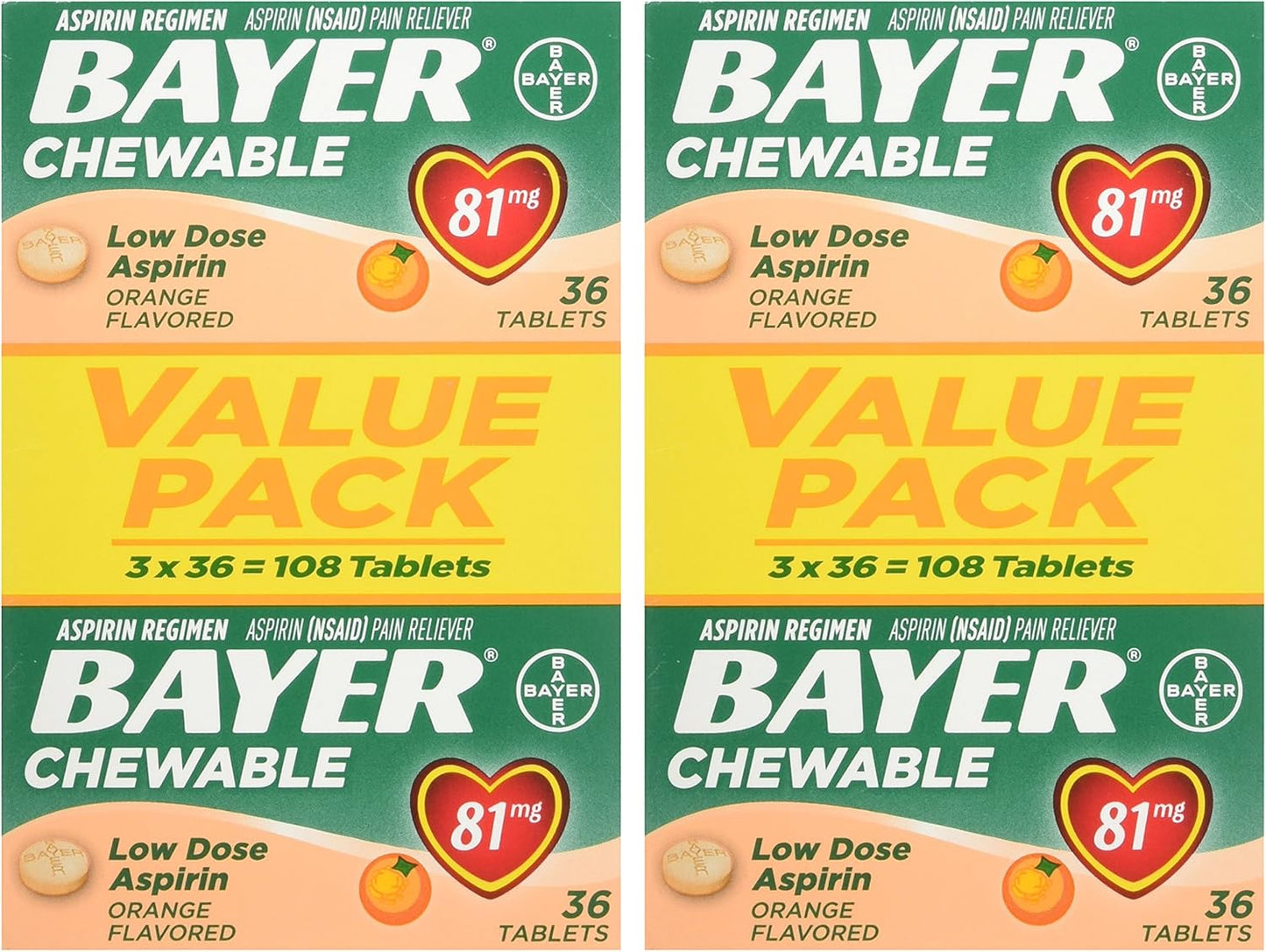bayer-aspirin-orange-value-pack---36ct-x-2-for-pain-relief-fever-reducing-2