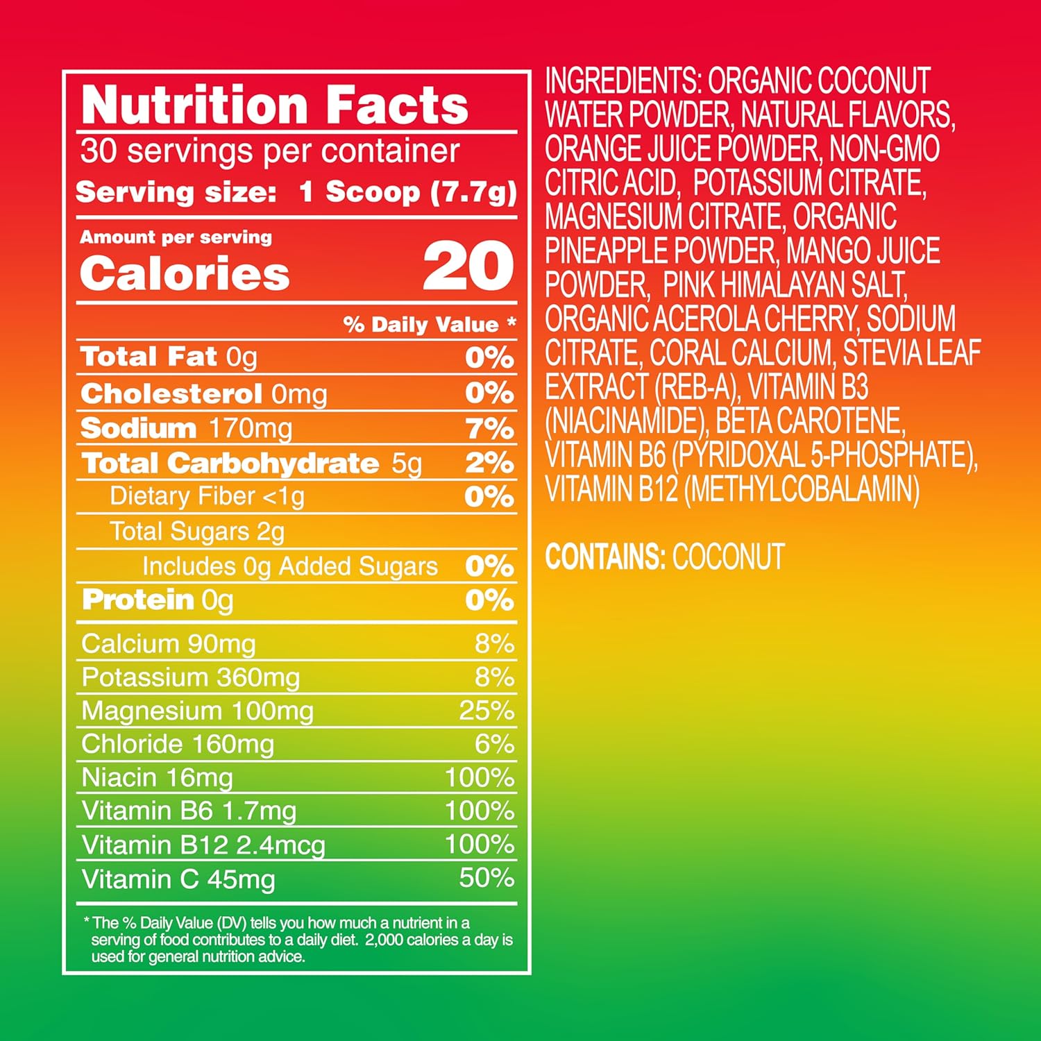 mango-tangerine-hydration-powder-mix---30-servings-electrolytes-vitamins-coconut-water-non-gmo-no-added-sugar-natural-minerals-6