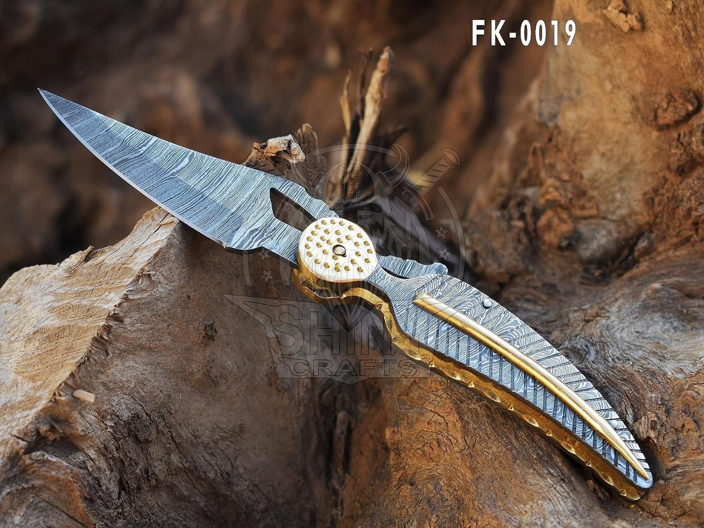 damascus-hunting-knife-with-leather-sheath-for-men---pocket-knife-with-otf-design---tactical-everyday-carry-knife-for-shiny-crafts-fk-19-2