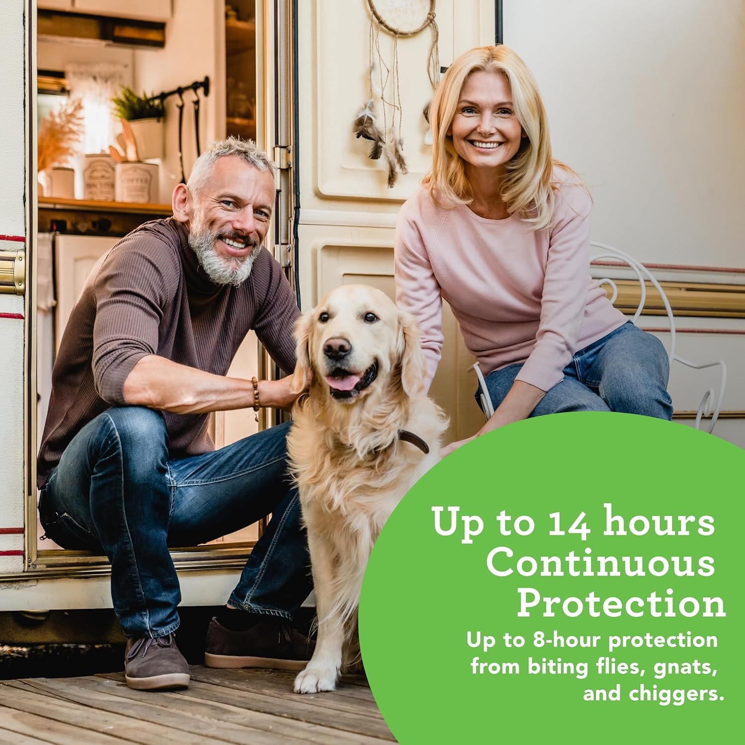 Stay Away Mosquitoes Insect Repellent Spray with Picaridin - Plant-Based Formula for 14-Hour Protection - Unscented & Safe for Kids - Travel Size 4-Pack - Espot.com.au