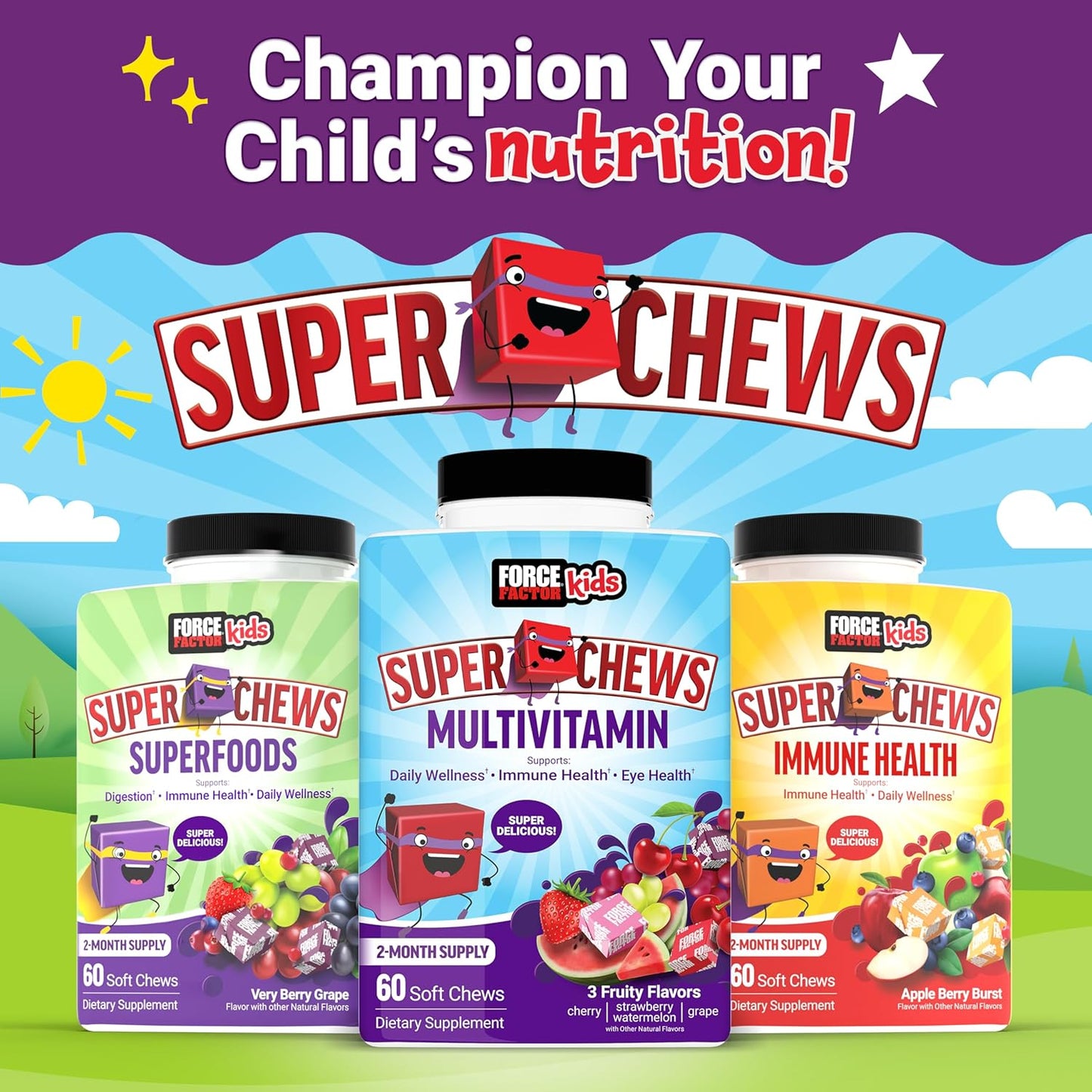 kids-multivitamin-super-chews-for-wellness-immune-eye-health---18-vitamins-minerals-antioxidants---2-month-supply-multi-flavor---60-chews-9