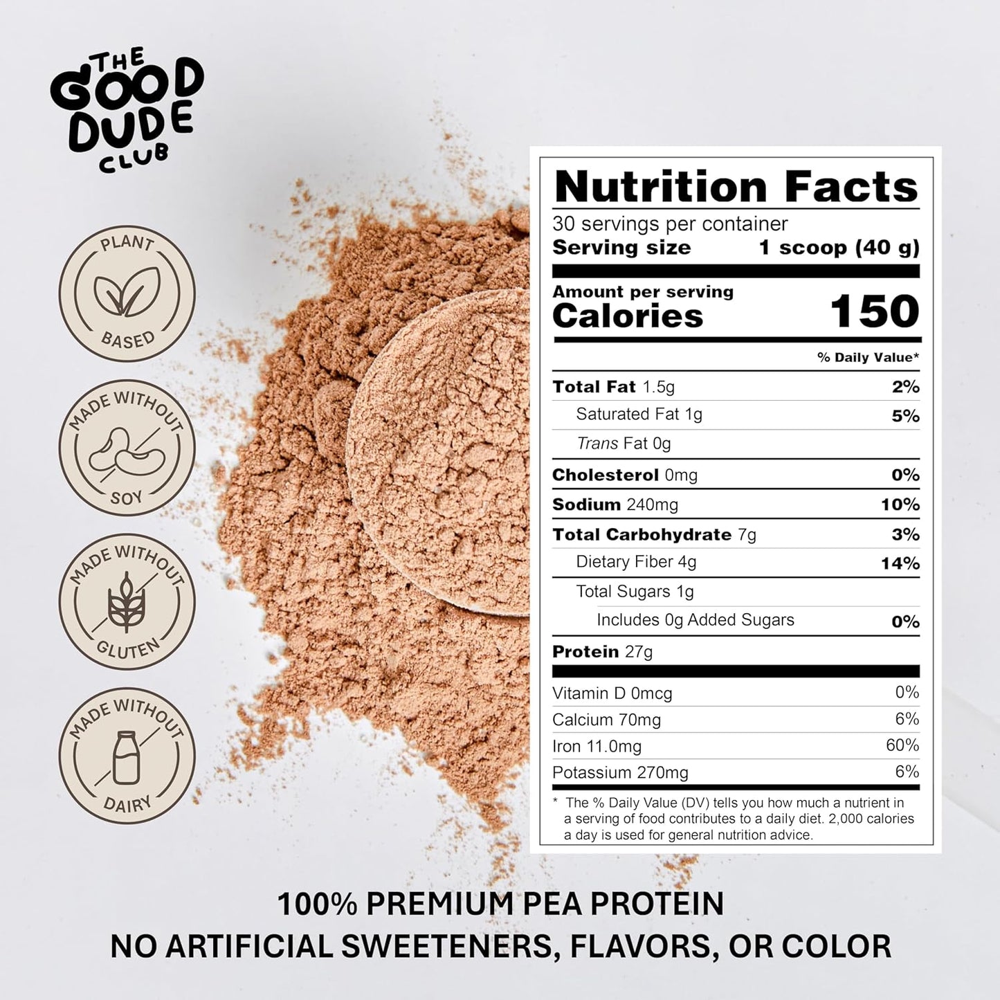 premium-chocolate-pea-protein-powder-for-the-good-dude-club-plant-based-with-bcaas-vitamins-minerals-vegan-friendly-gluten-dairy-free-no-added-sugar-easy-to-digest-5