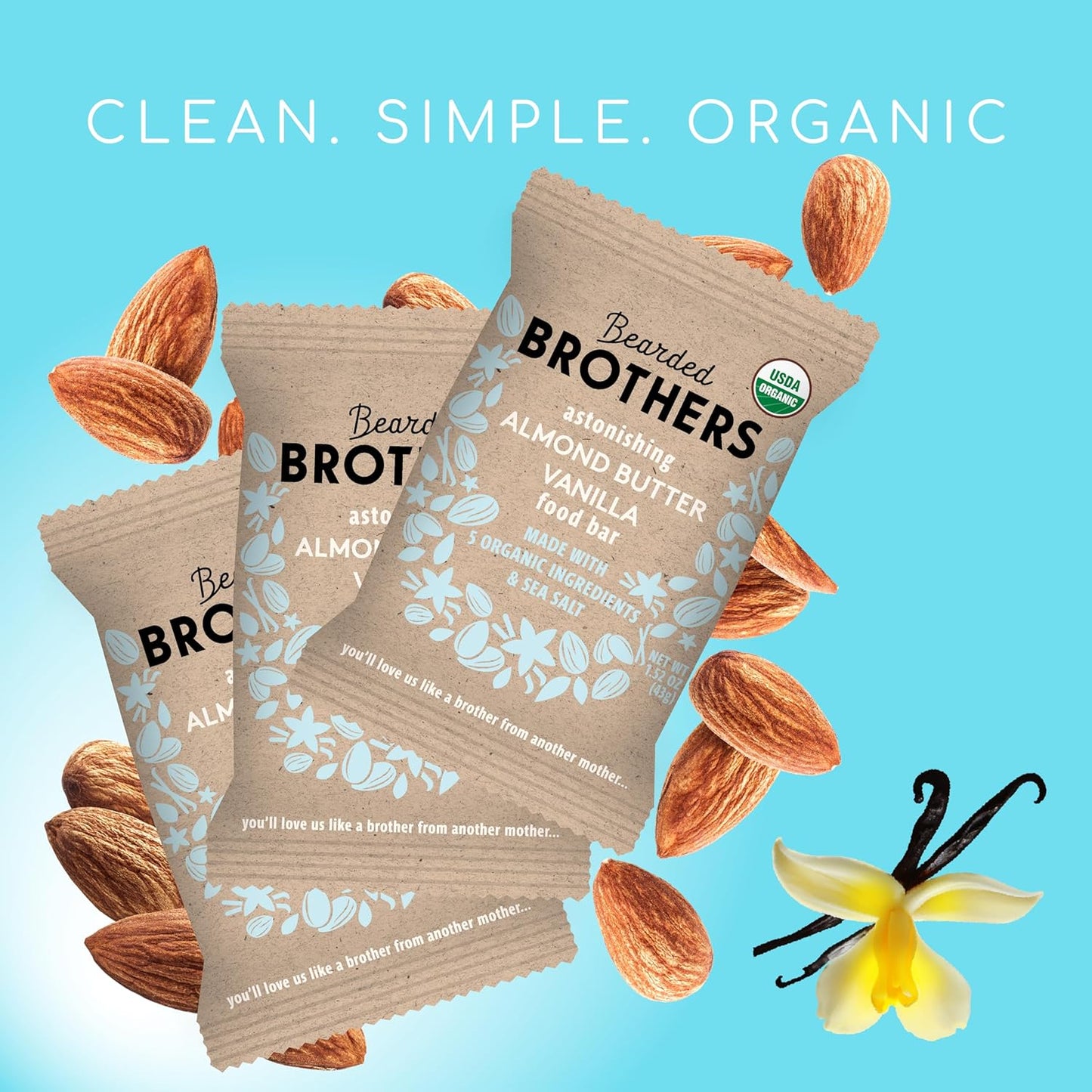 organic-vegan-almond-butter-vanilla-protein-bars---12-pack-gluten-free-paleo-whole-30-non-gmo-low-glycemic-snacks-by-bearded-brothers-3