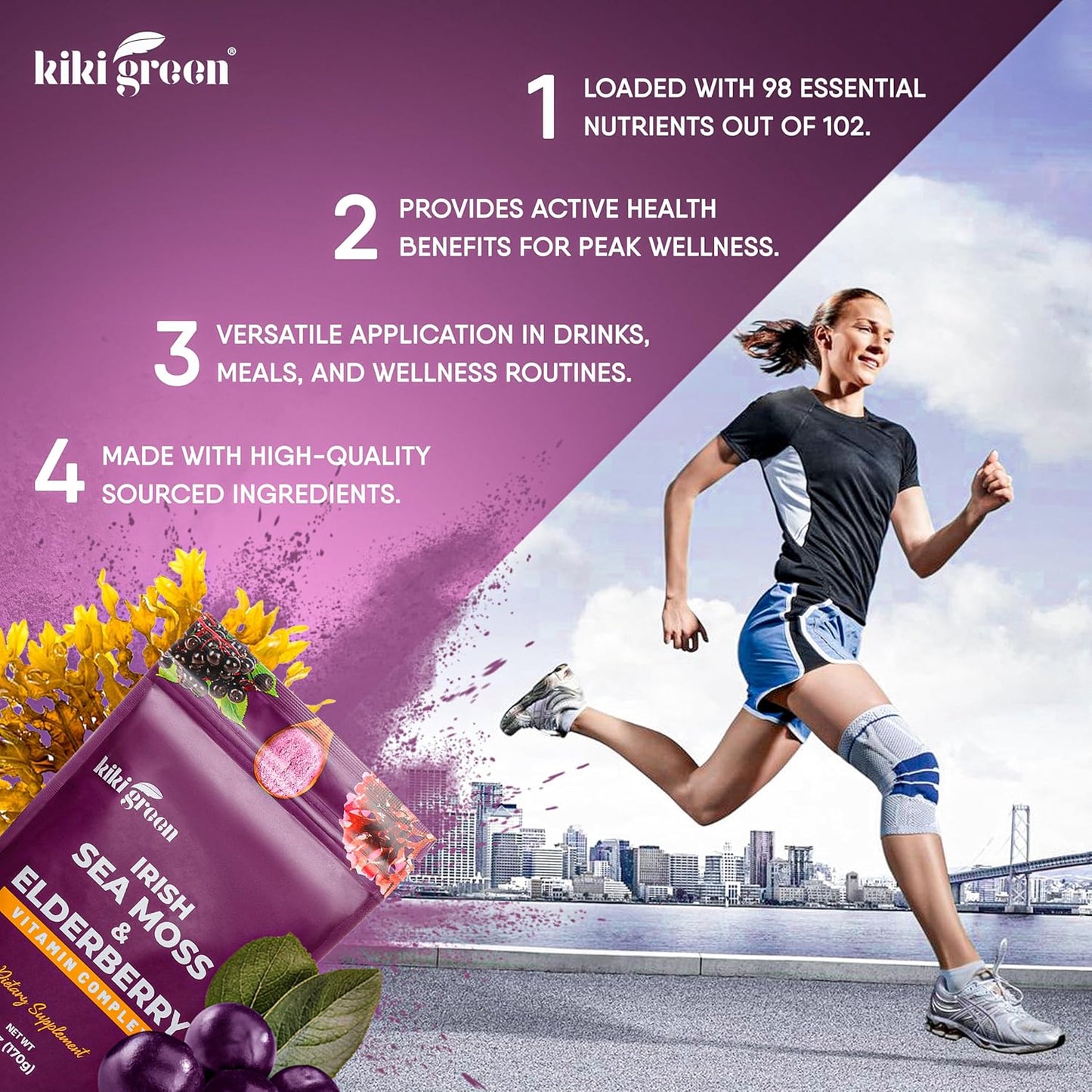organic-kiki-green-sea-moss-powder-with-elderberry---vegan-superfood-multivitamin-blend---immune-boosting-supplement---6-oz-4