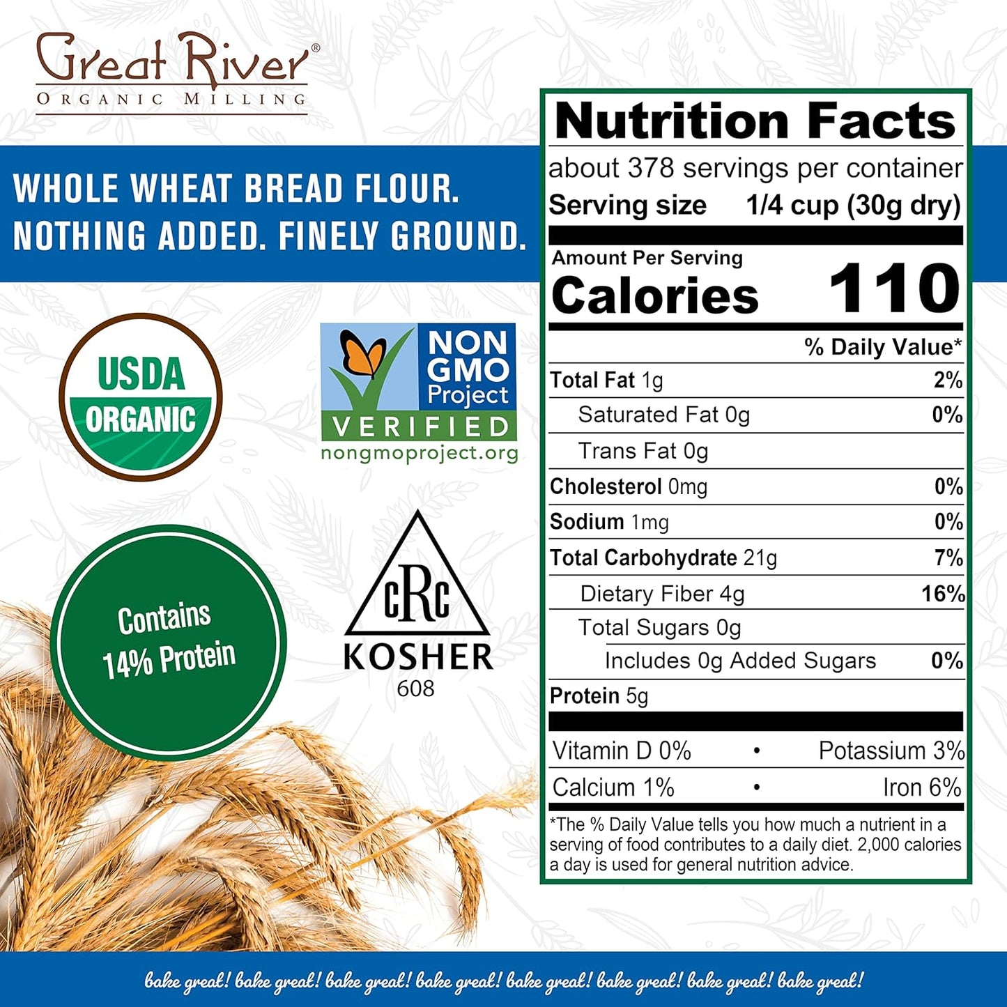 organic-stone-ground-whole-wheat-bread-flour-for-baking-sourdough-starters---25-lb-pack---non-gmo-unbleached-kosher-3