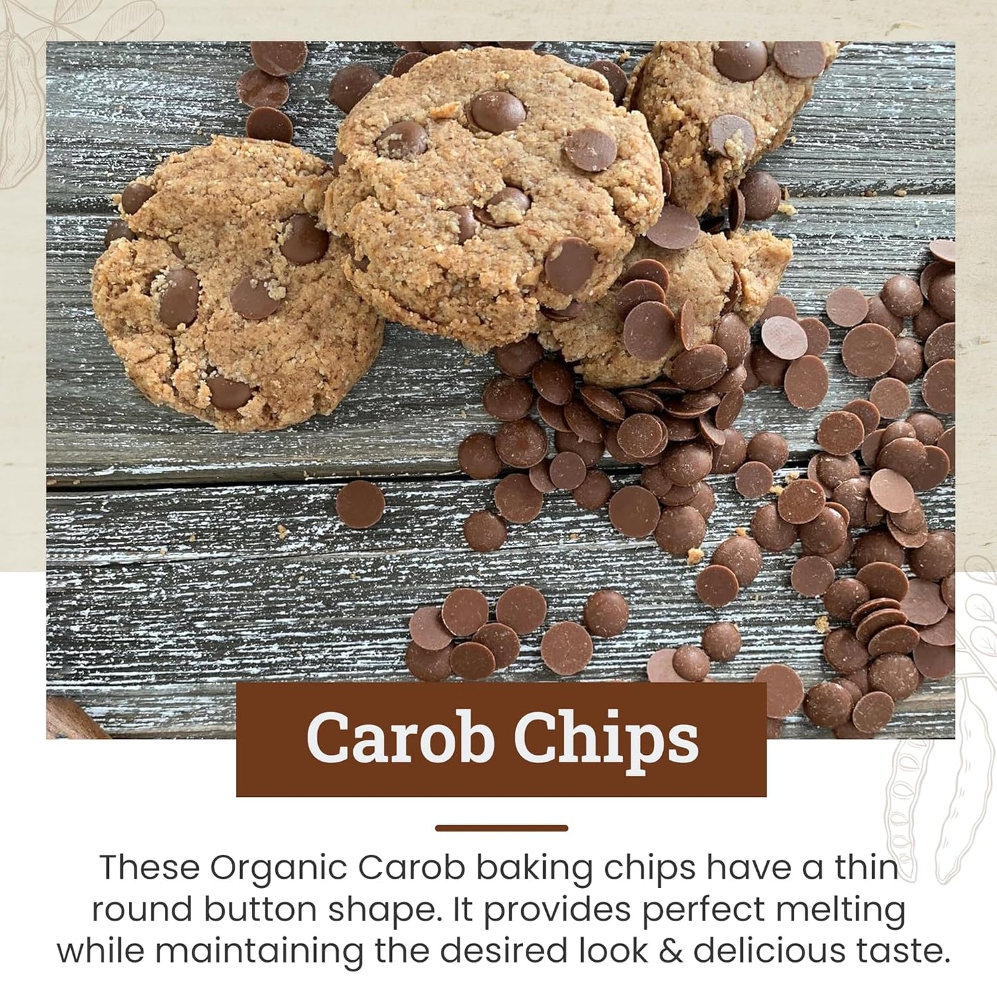 organic-unsweetened-carob-chips-8-oz---vegan-gluten-free-baking-snack---healthy-caffeine-free-chocolate-substitute---missy-js-3-pack-4