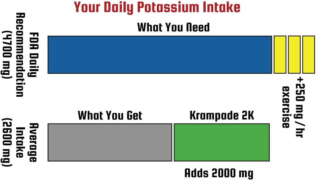 9g Prebiotic Fiber & 2000mg Potassium Electrolyte Powder for Cramp Relief & Hydration Packets with Magnesium | Digestive Health Support