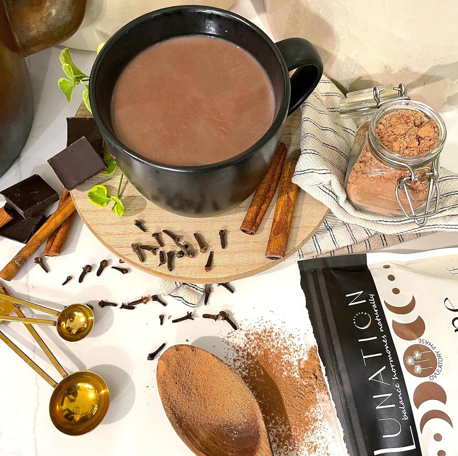 organic-cacao-powder-hot-chocolate-with-adaptogens-for-female-cycle-syncing-maca-turmeric-shiitake-mushroom-ovulatory-phase-support-10-oz-pack-of-1-cinnamon-clove-2