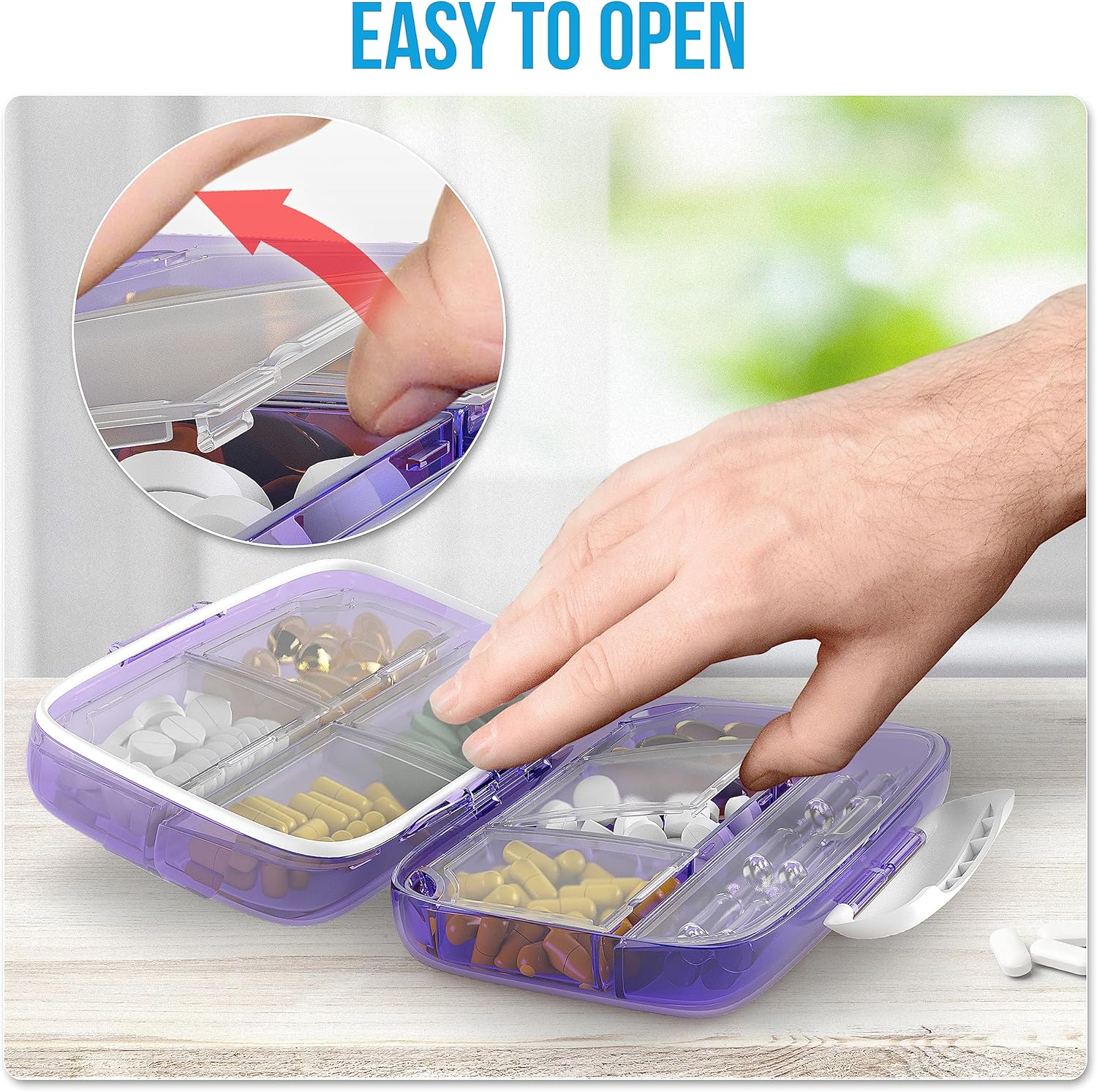 purple-travel-pill-organizer-with-airtight-seal---portable-medicine-case-with-labels-8-compartments-large-capacity-for-vitamins-and-supplements---ideal-for-travel-and-daily-use-6