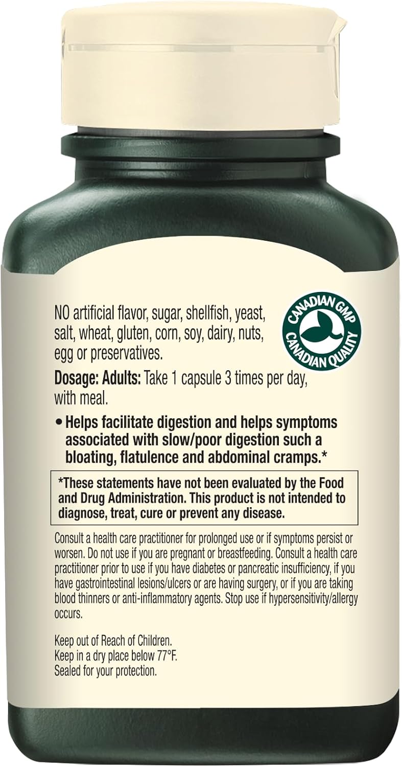 Adrien Gagnon Digest 365 Natural Enzymes Complex for Digestion Support - 90 Count