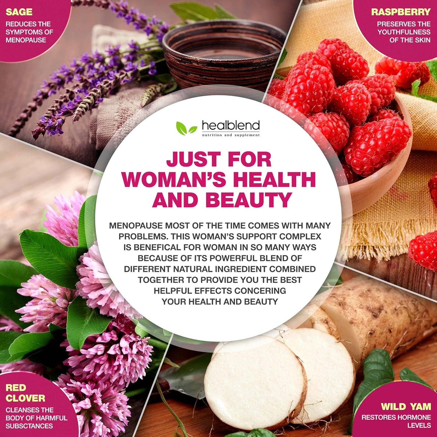 Advanced Collagen Supplement for Women - Supports Joint Health, Skin, Hair, Nails & Menopause Relief - Hydrolyzed Complex Formula for Women's Wellness
