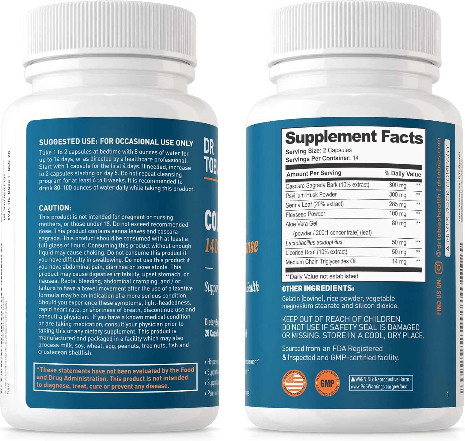 Advanced Digestive Health and Energy Support with Alpha GPC & Colon Cleanse - Non-GMO Gut Detox and Choline Supplement for Focus