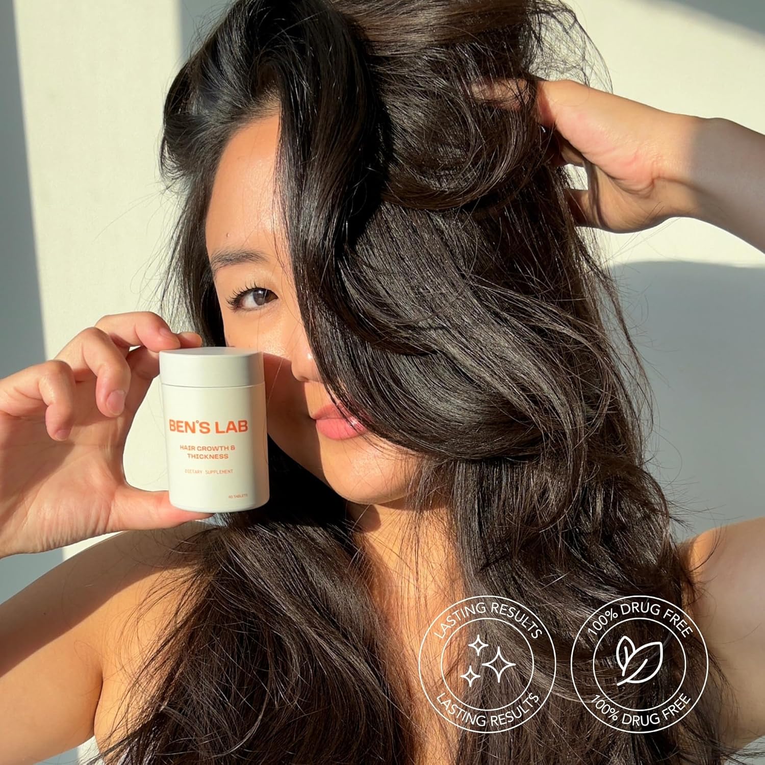 Advanced Korean Scalp Care Supplements for Thinning Hair | Promotes Hair Growth & Thickness | 60 Tablets | 1 Month Supply