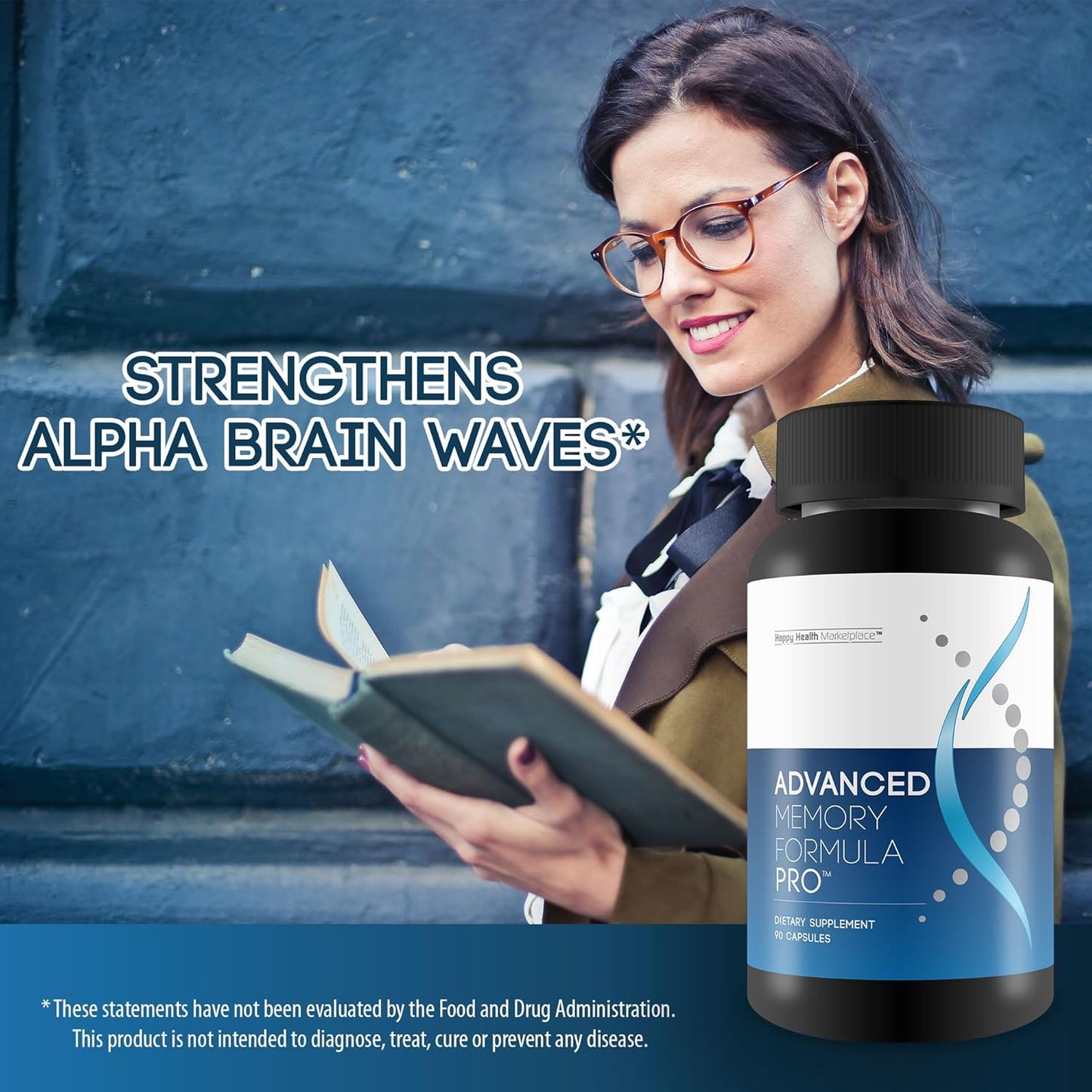 Advanced Memory Formula Pro - Best Memory Supplement with Ginseng for Brain Function