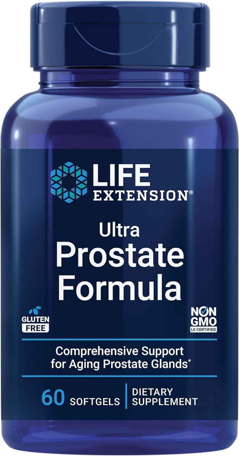 Advanced Men's Health Supplement with Super Ubiquinol CoQ10, Shilajit, Saw Palmetto, Pygeum, Nettle Root & Lycopene
