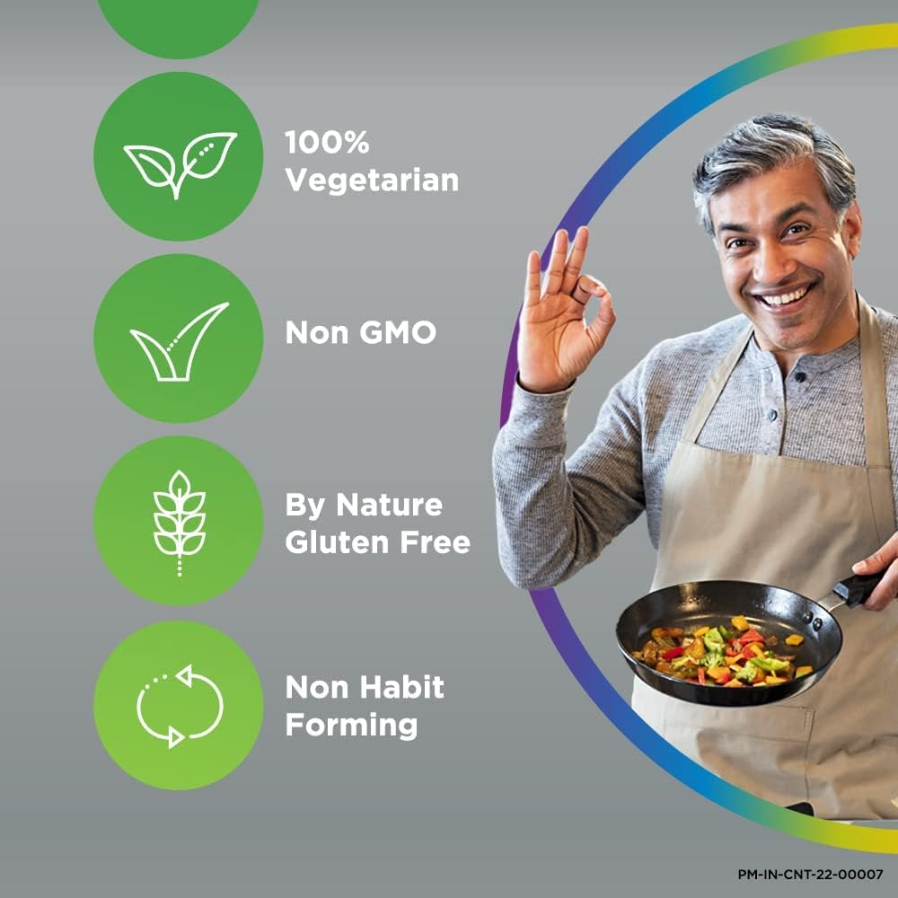 Advanced Multivitamin for Adults 50+: Calcium, Vitamin D3 & 21 Nutrients for Strong Joints & Heart Health (Veg) 50 Tablets