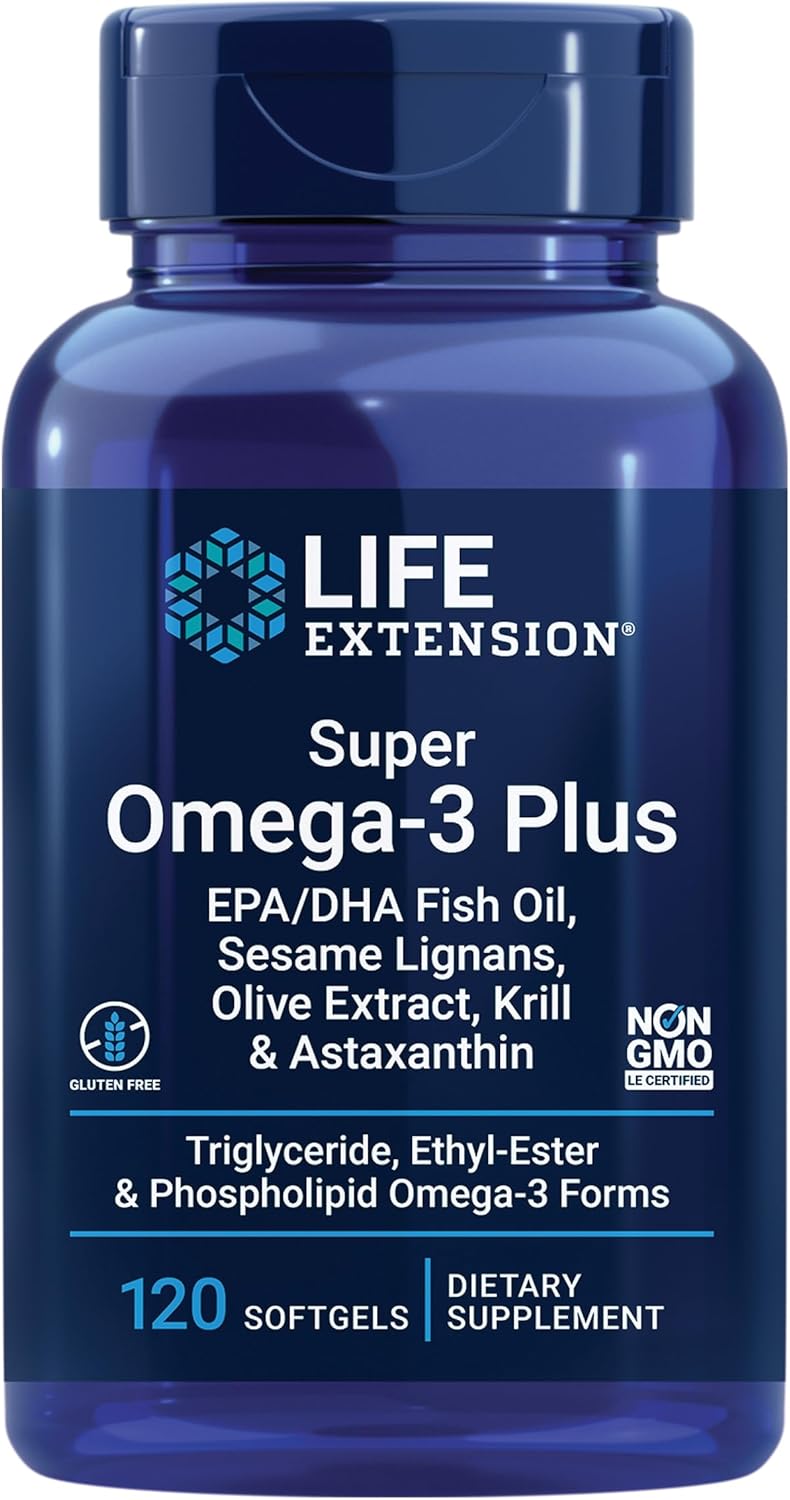 Advanced Omega-3 Fish Oil with CoQ10 and Antioxidants for Enhanced Mitochondrial Support