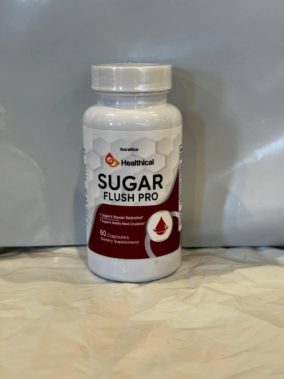 All-Natural Blood Sugar Flush Pro Supplement for Stable Healthy Levels - Advanced Formula (60 Capsules)