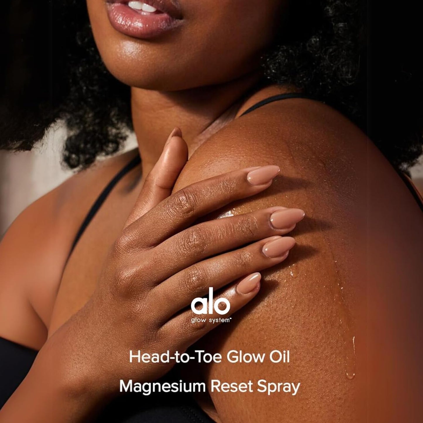 Alo Yoga Magnesium Reset Spray + Mini - Calming Blend with Soothing Magnesium, Valerian, Arnica - 3.2 oz & 0.7 oz