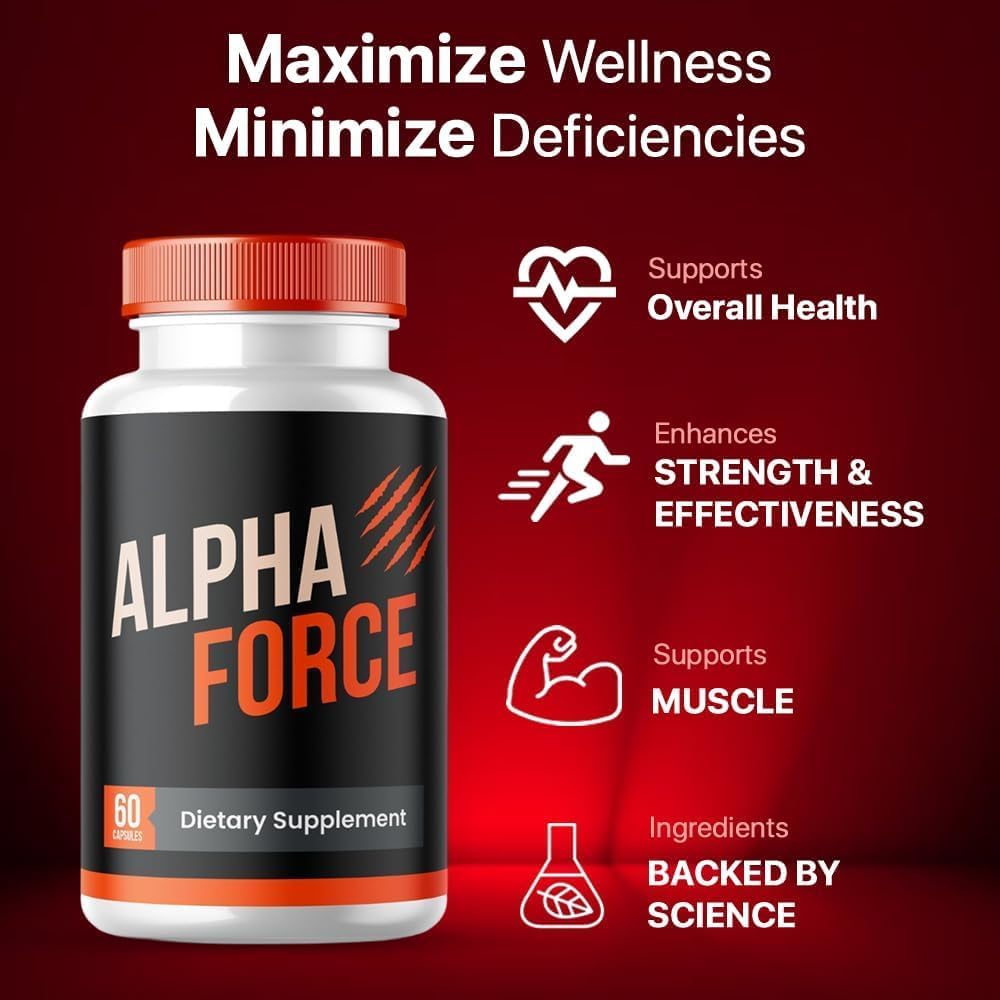 Alpha Force Single Pack - 1 Unit of Powerful Supplement