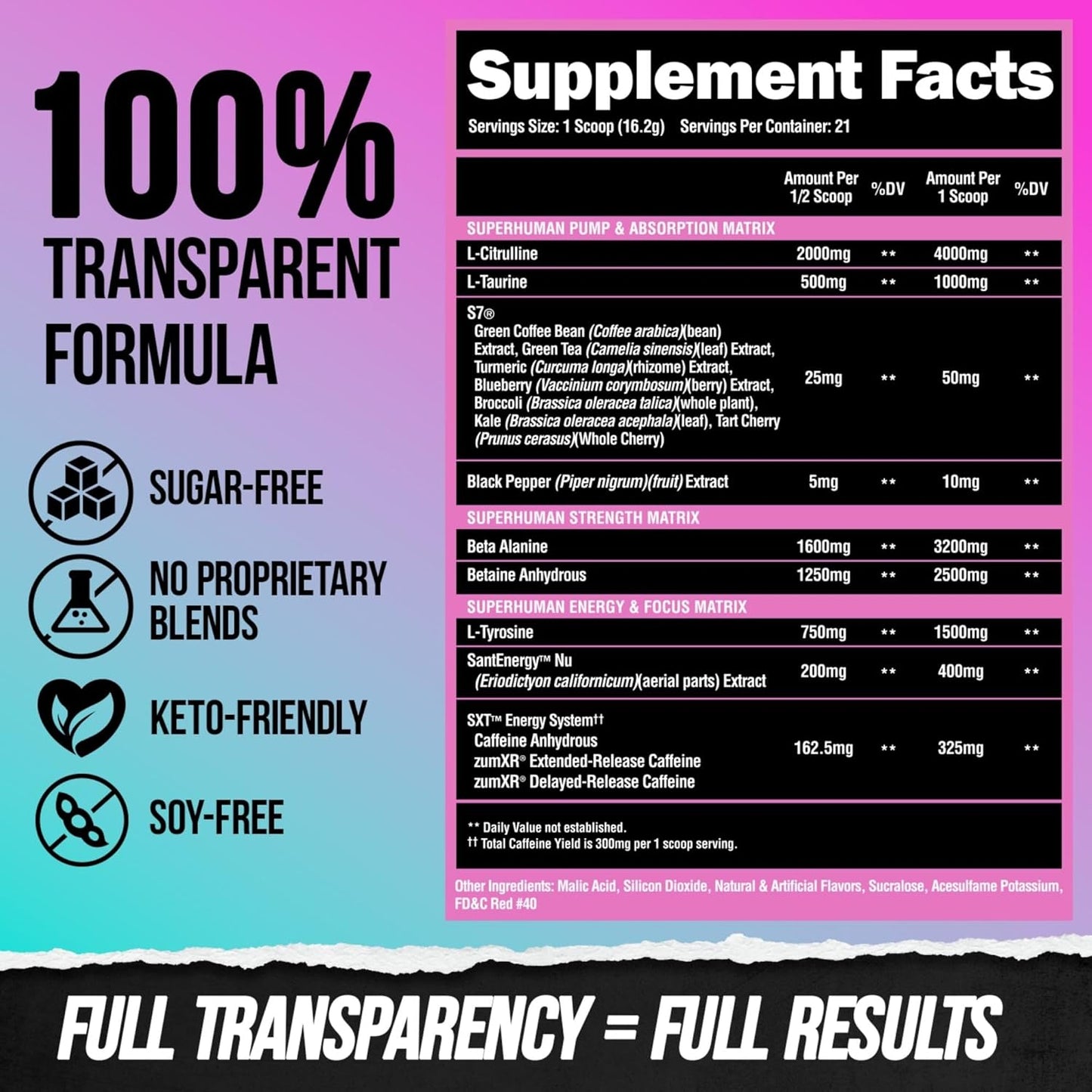 Alpha Lion Superhuman Pre & Post Workout Bundle - Miami Vice & Gainy Smith Apple Flavors