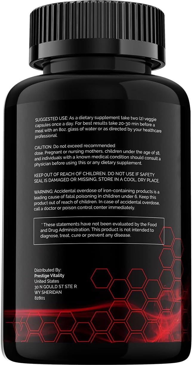 Alpha Stallion Pills - High Performance Maximum Strength Formula - All-Natural Capsules (2 Pack - 120 Capsules)