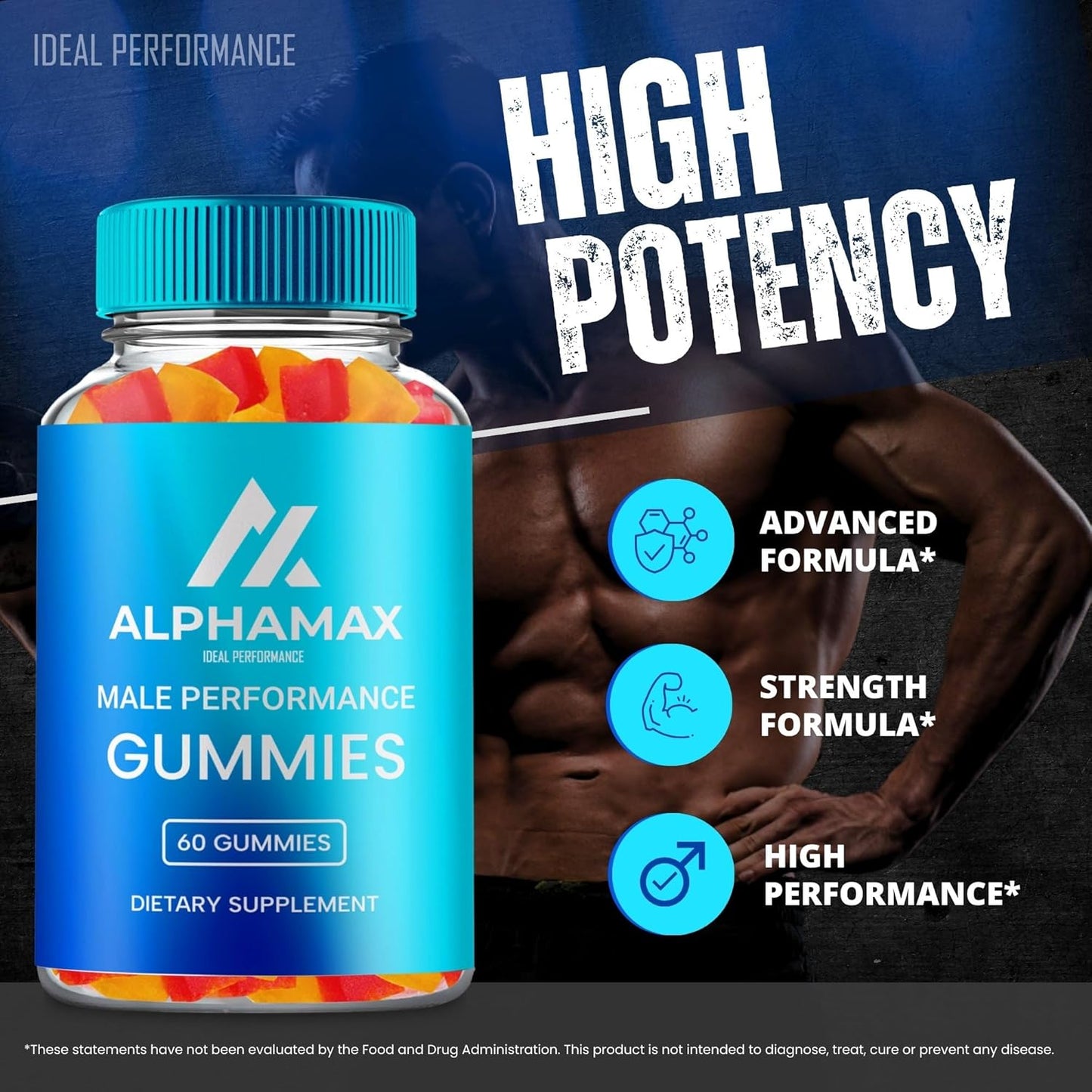 AlphaMax metabolism booster Gummies Reviews - 2 Pack of AlphaMax Gummies
