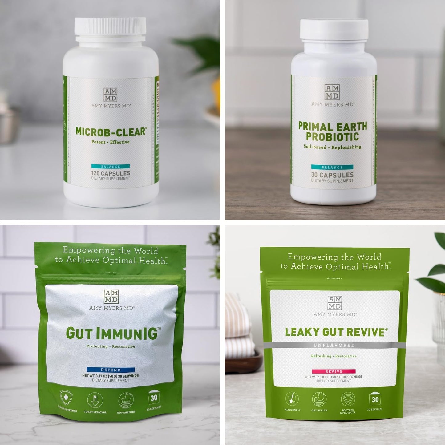 Amy Myers MD SIBO Breakthrough Plus Kit - Advanced Gut Health Support for Managing Small Intestinal Bacterial Overgrowth