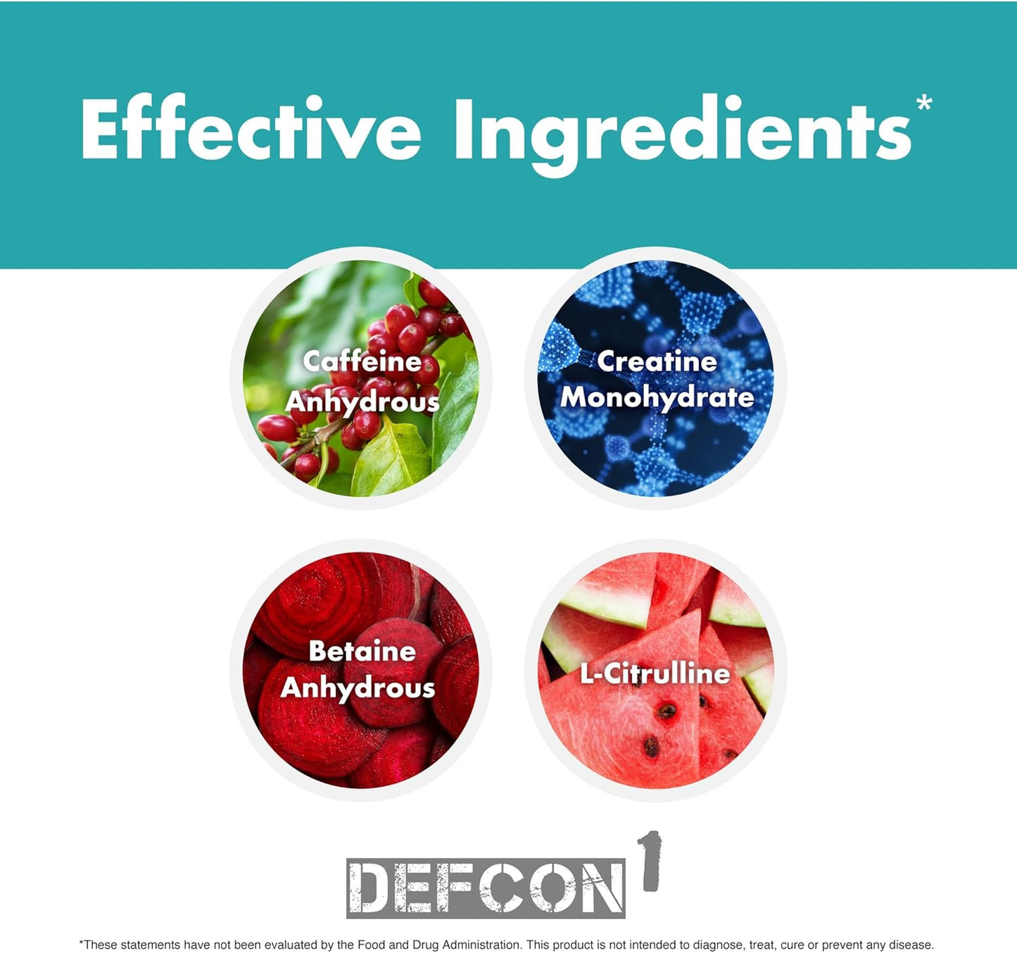Anabolic Warfare Defcon1 High Stim Pre-Workout Powder - Fruit Explosion Flavor - 20 Servings