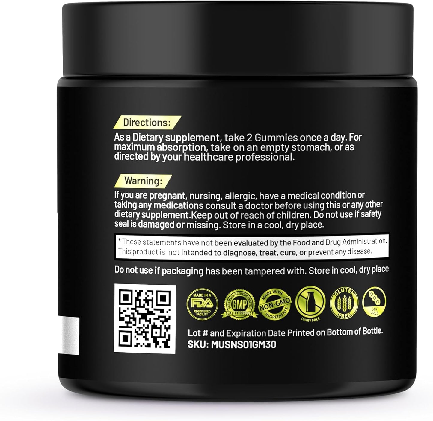 Apex Labs Mushroom Gummies 10-in-1 Blend | Lions Mane, Turkey Tail, Reishi, Chaga, Cordyceps, Maitake | Cognitive, Immune, Energy Support 60ct