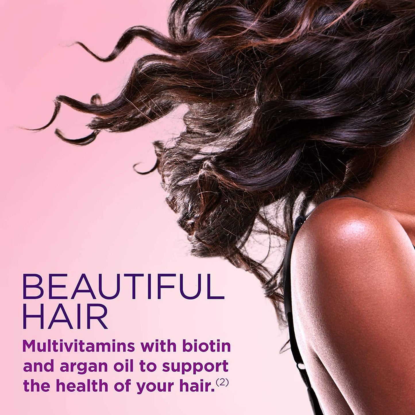 Argan-Infused Biotin Supplement for Hair, Skin, Nails - 300 Softgels for Women - Hyaluronic Acid - Promotes Health