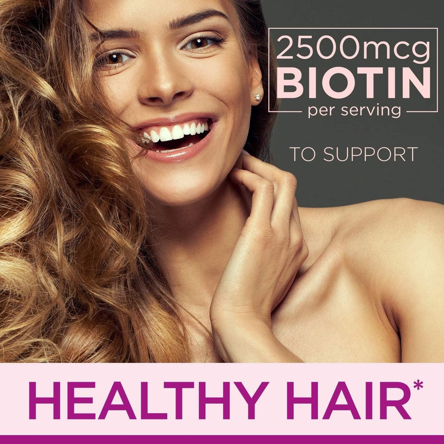 Argan-Infused Biotin Supplement for Hair, Skin, Nails - 300 Softgels for Women - Hyaluronic Acid - Promotes Health