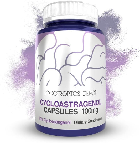 Astragalus Membranaceus Capsules 100mg | 90 Count | Boosts Cellular Health & Immune System | Supports Telomere Length