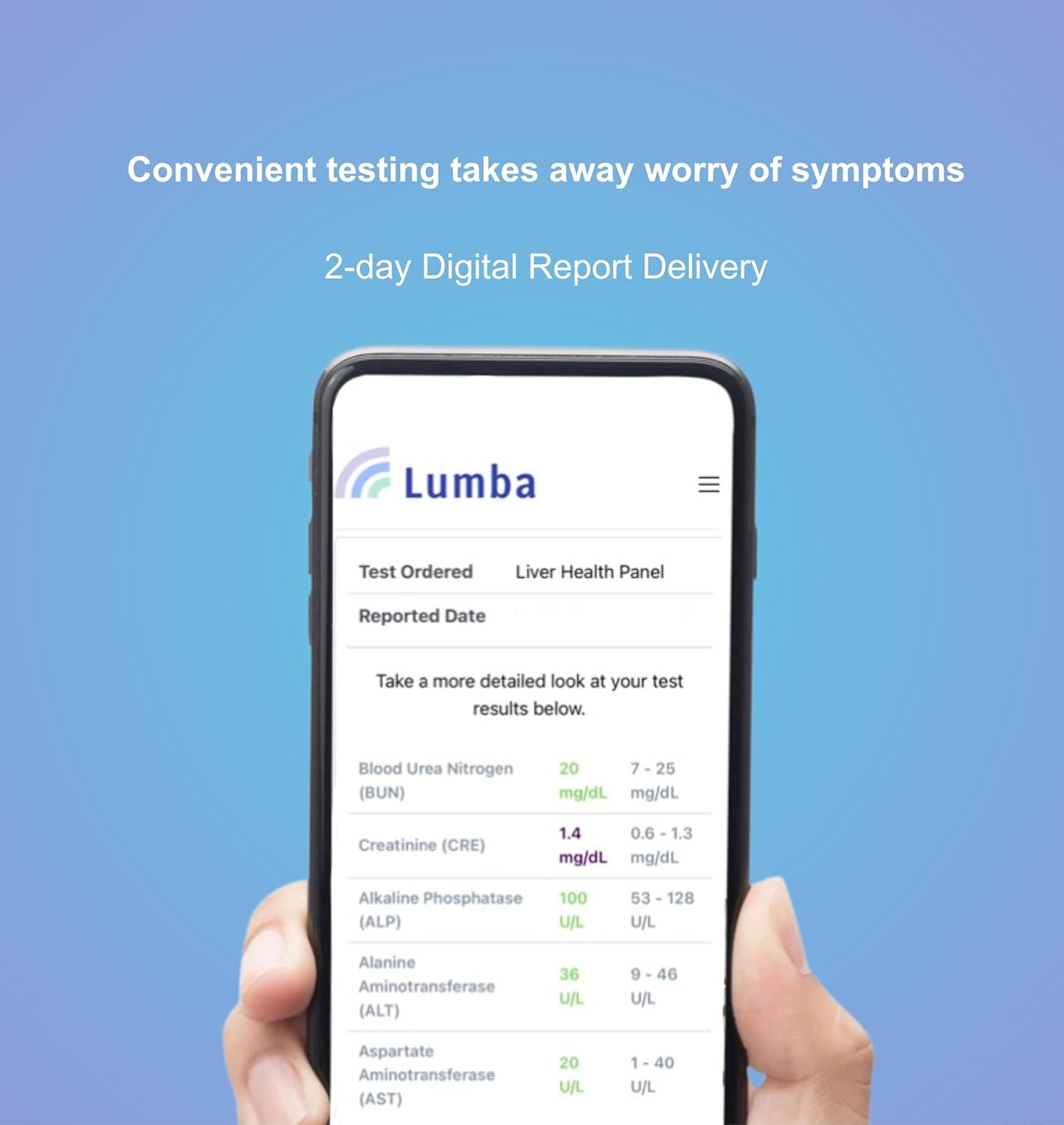 At-Home Liver Health Panel Test for Assessing Function, Detecting Damage, and Optimizing Nutrient Processing | CLIA Certified Labs | Fast Online Results in 2 Days