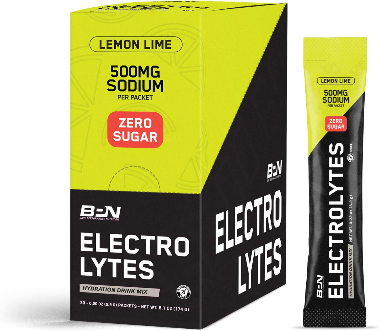 Bare Performance Nutrition BPN Electrolytes Variety Pack Bundle - Convenient On-the-Go Packs
