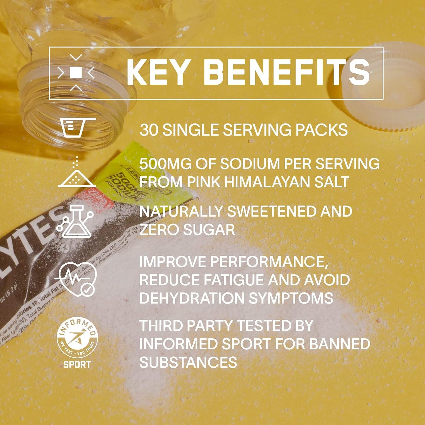 Bare Performance Nutrition BPN Electrolytes Variety Pack Bundle - Convenient On-the-Go Packs
