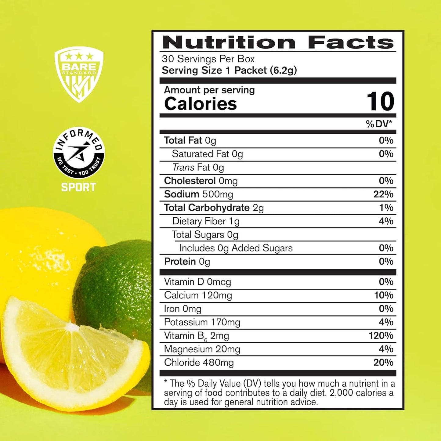 Bare Performance Nutrition BPN Electrolytes Variety Pack Bundle - Convenient On-the-Go Packs